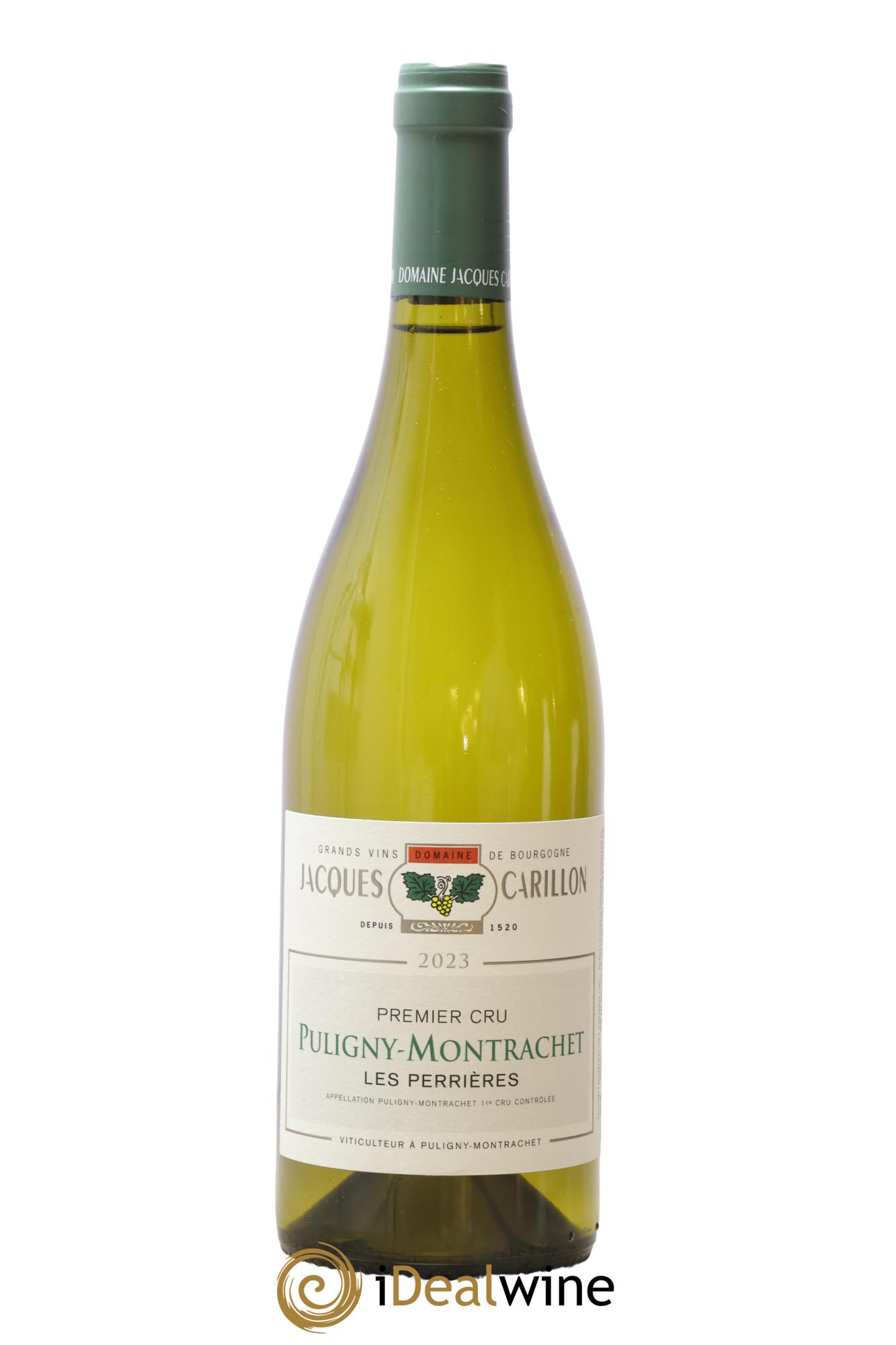 Puligny-Montrachet 1er Cru Les Perrières Jacques Carillon (Domaine) 2023 - Lot de 1 bouteille - 0