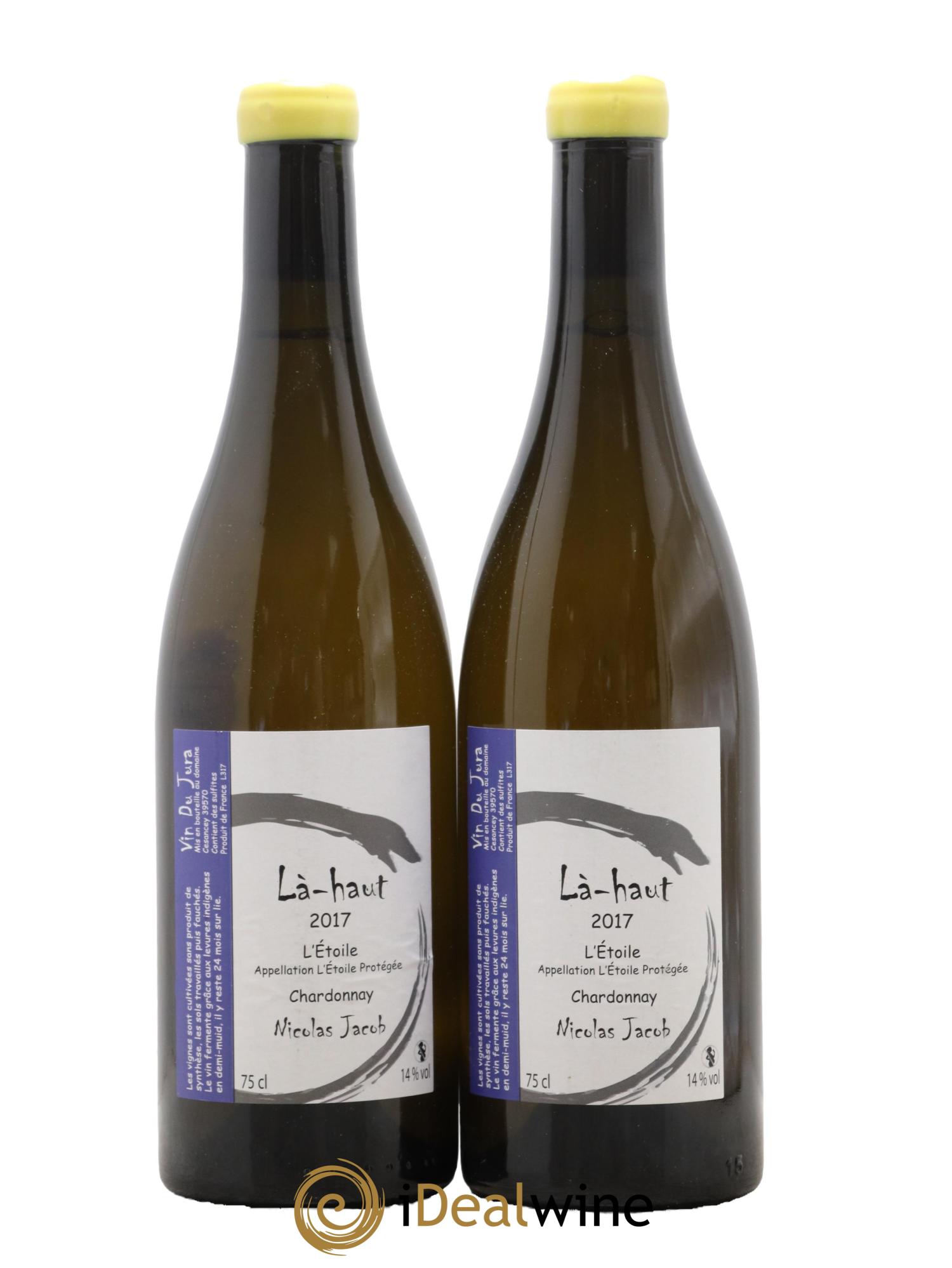 L'Etoile Là-Haut Chardonnay Ouillé Nicolas Jacob 2017 - Lot de 2 bouteilles - 0