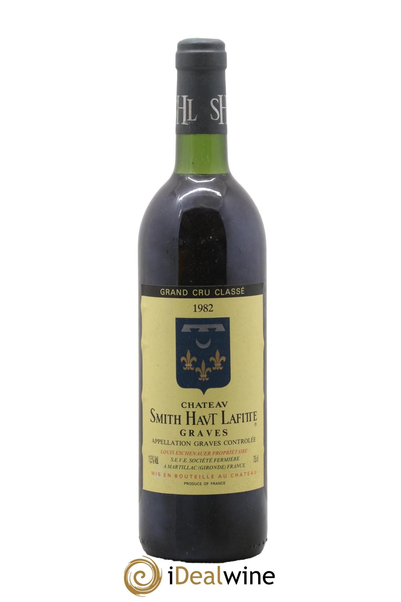 Château Smith Haut Lafitte Cru Classé de Graves 1982 - Lot de 1 bouteille - 0