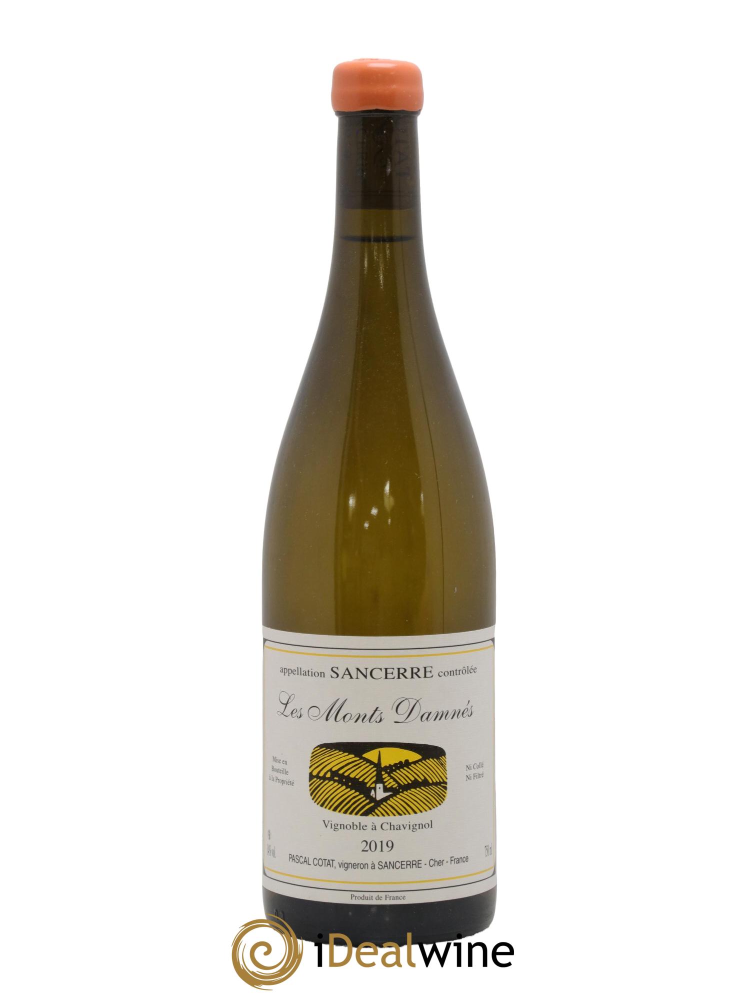 Sancerre Les Monts Damnés Pascal Cotat 2019 - Lot de 1 bouteille - 0