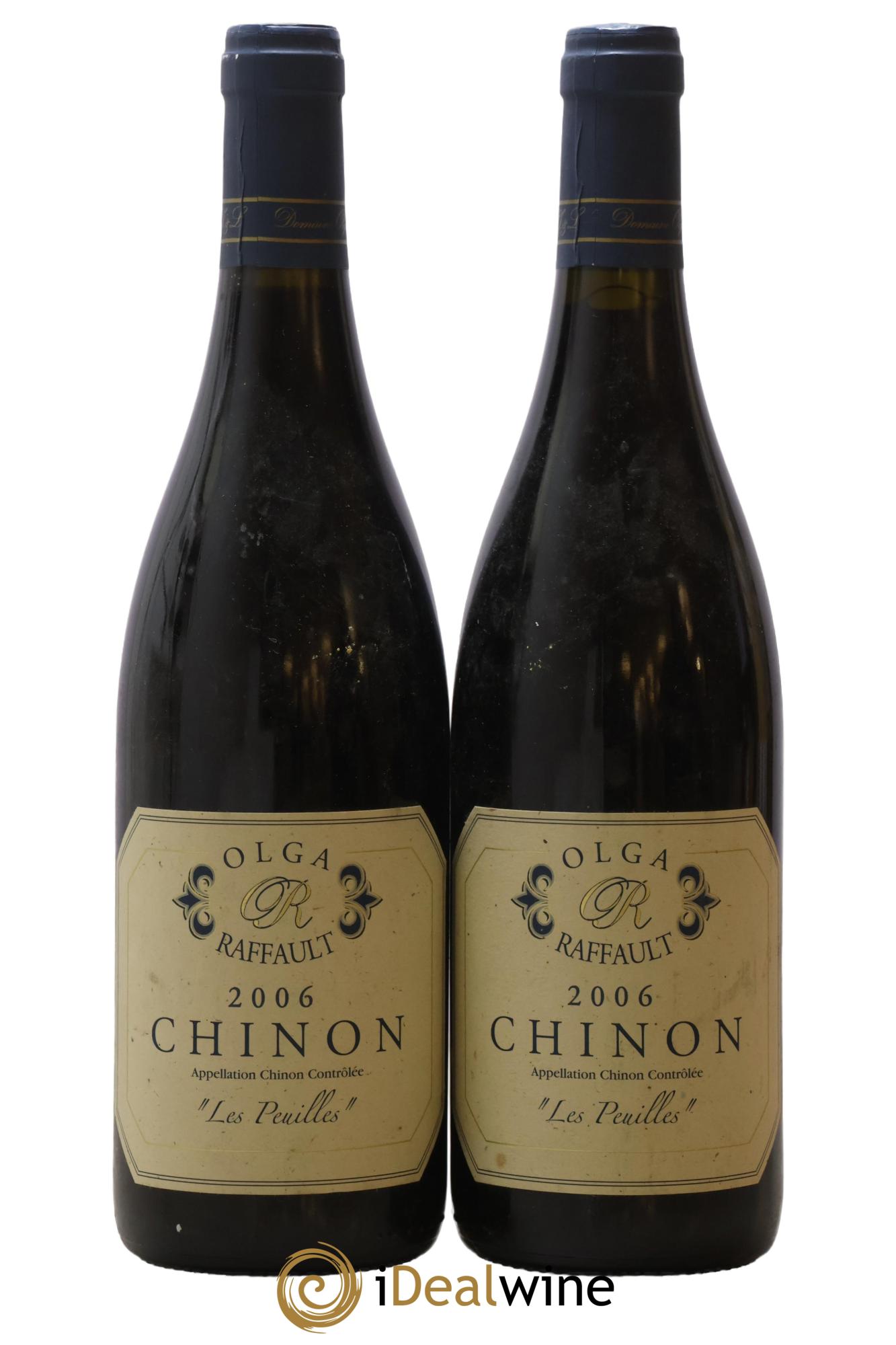Chinon Les Peuilles Olga Raffault 2006 - Lot of 2 bottles - 0
