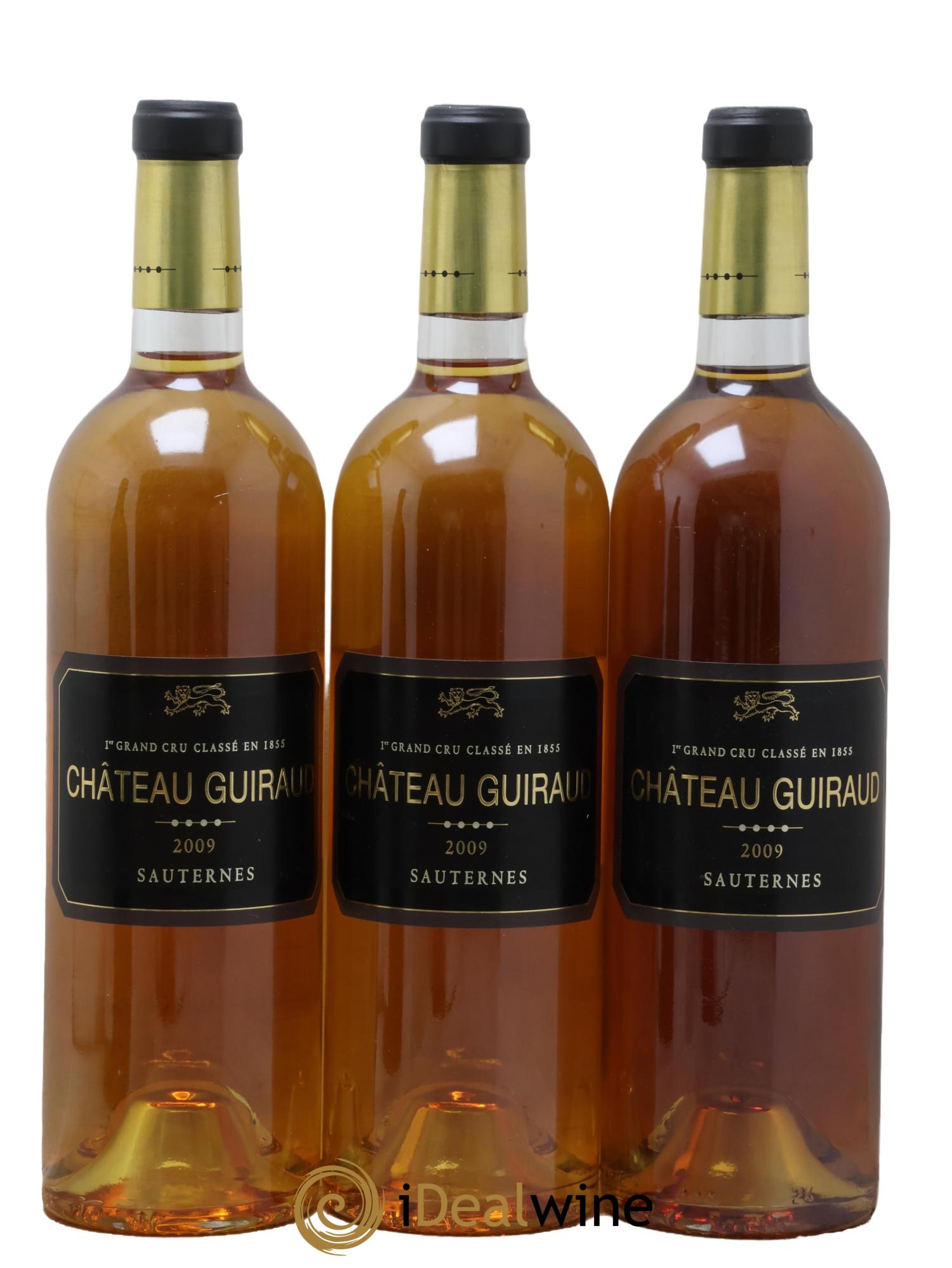 Château Guiraud 1er Grand Cru Classé 2009 - Lot of 3 bottles - 0