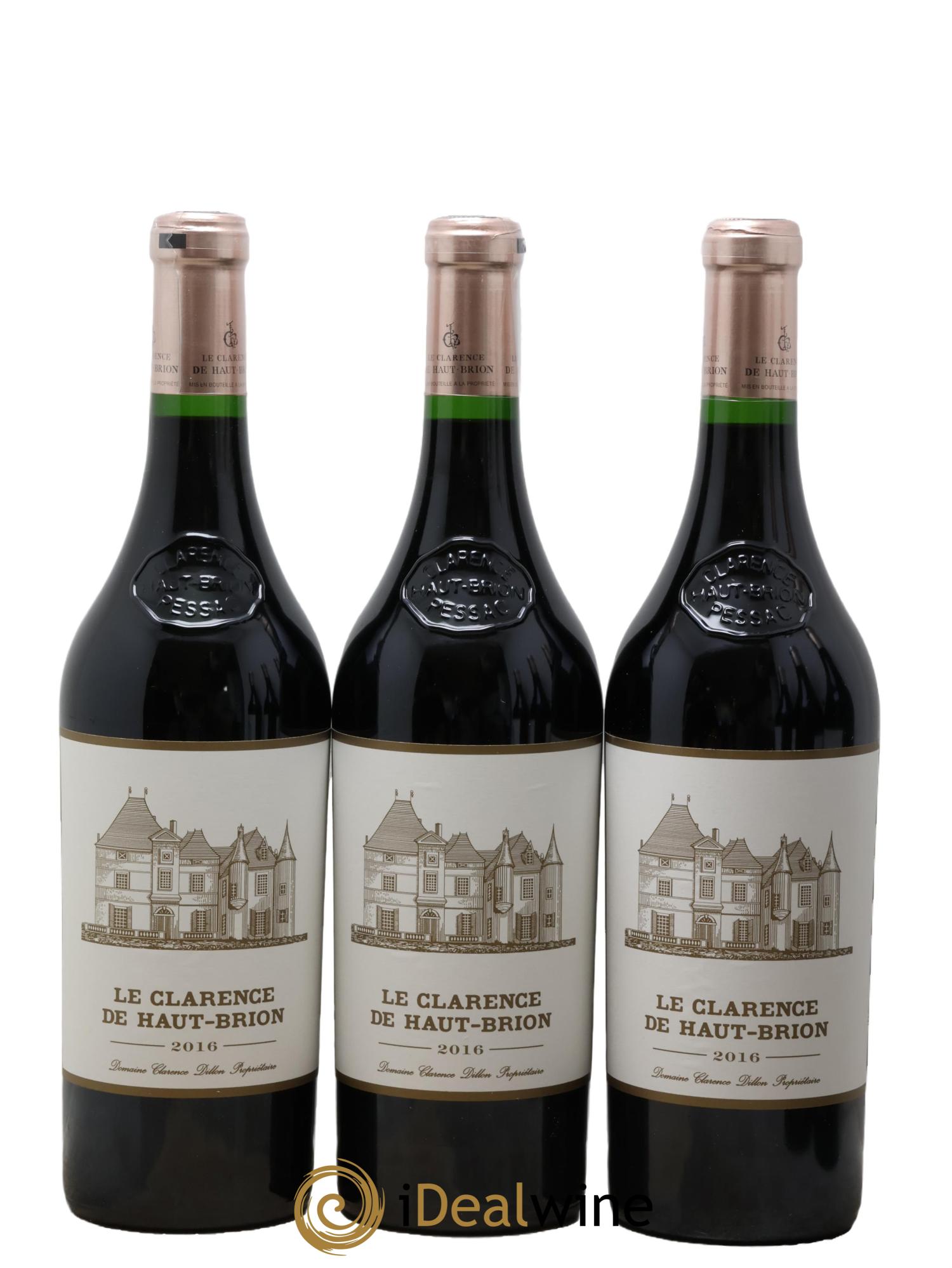 Clarence (Bahans) de Haut-Brion Second Vin  2016 - Posten von 6 Flaschen - 2