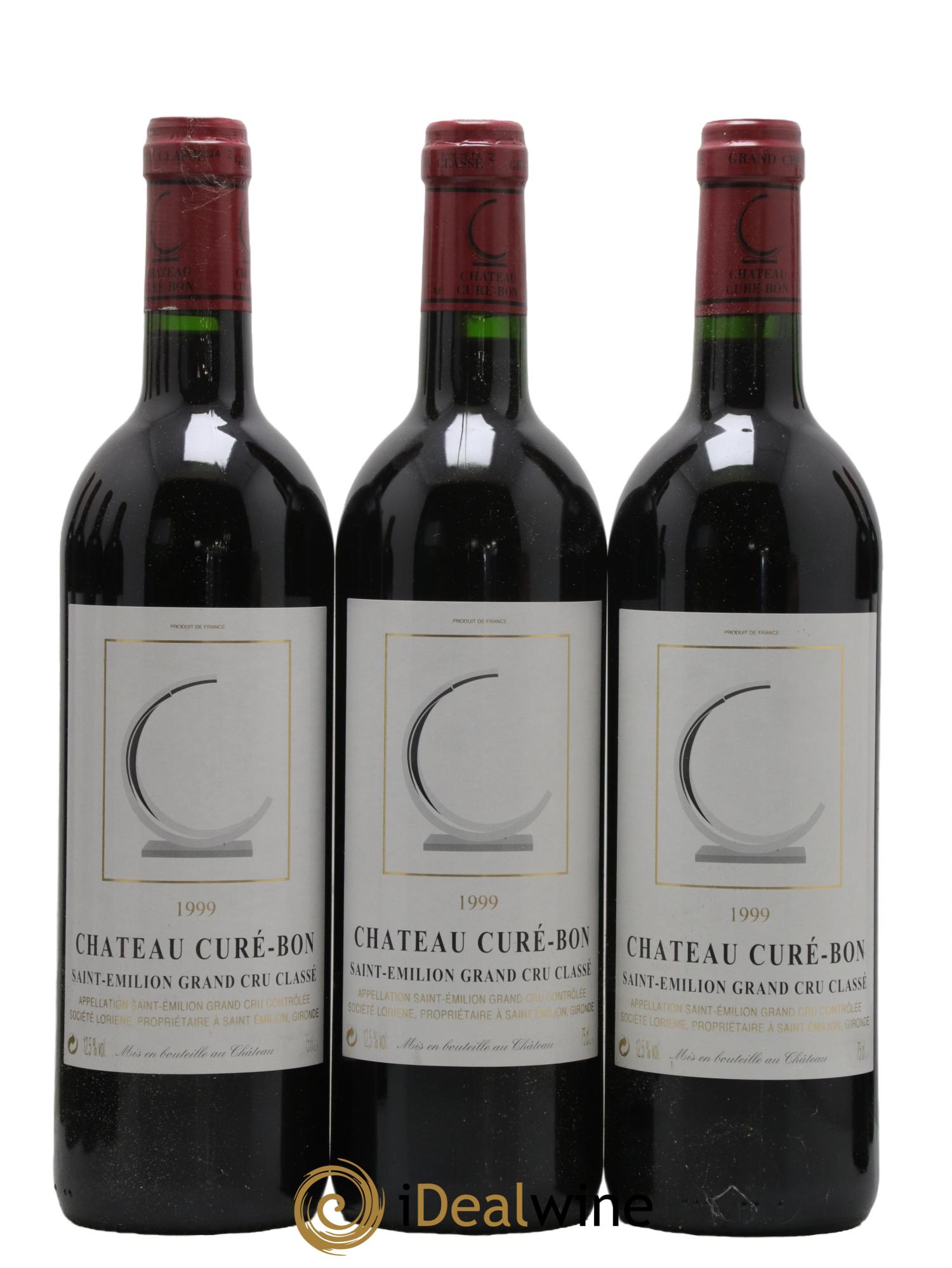Château Curé Bon 1999 - Lot of 12 bottles - 2