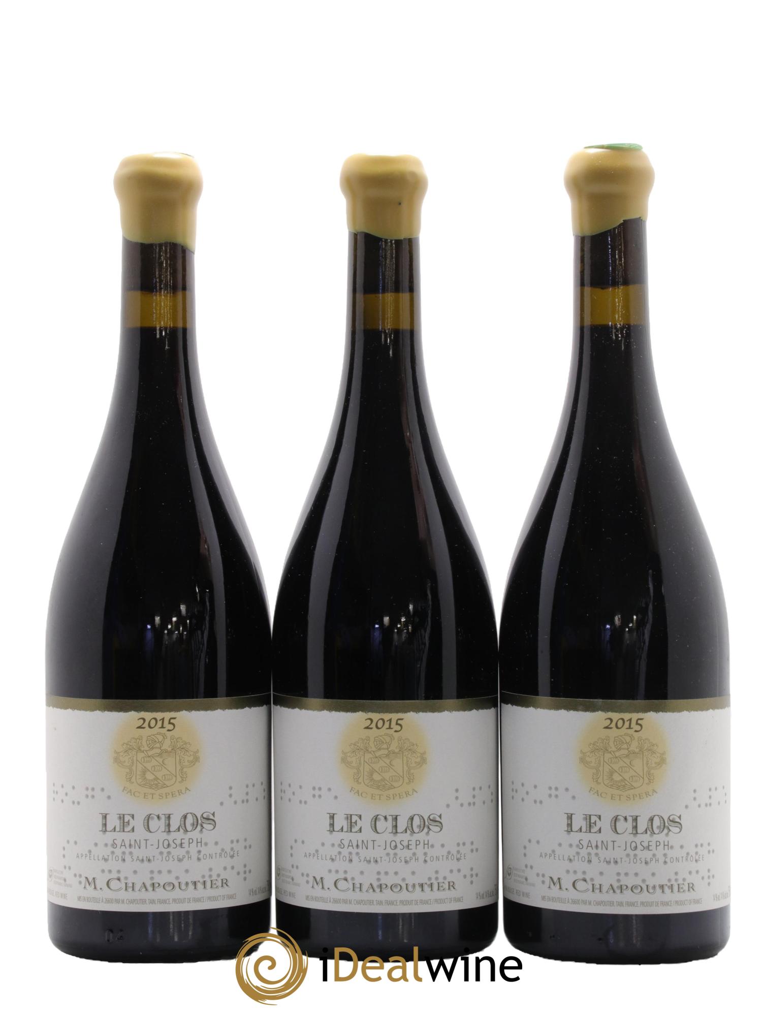 Saint-Joseph Le Clos Chapoutier 2015 - Lot de 6 bouteilles - 2