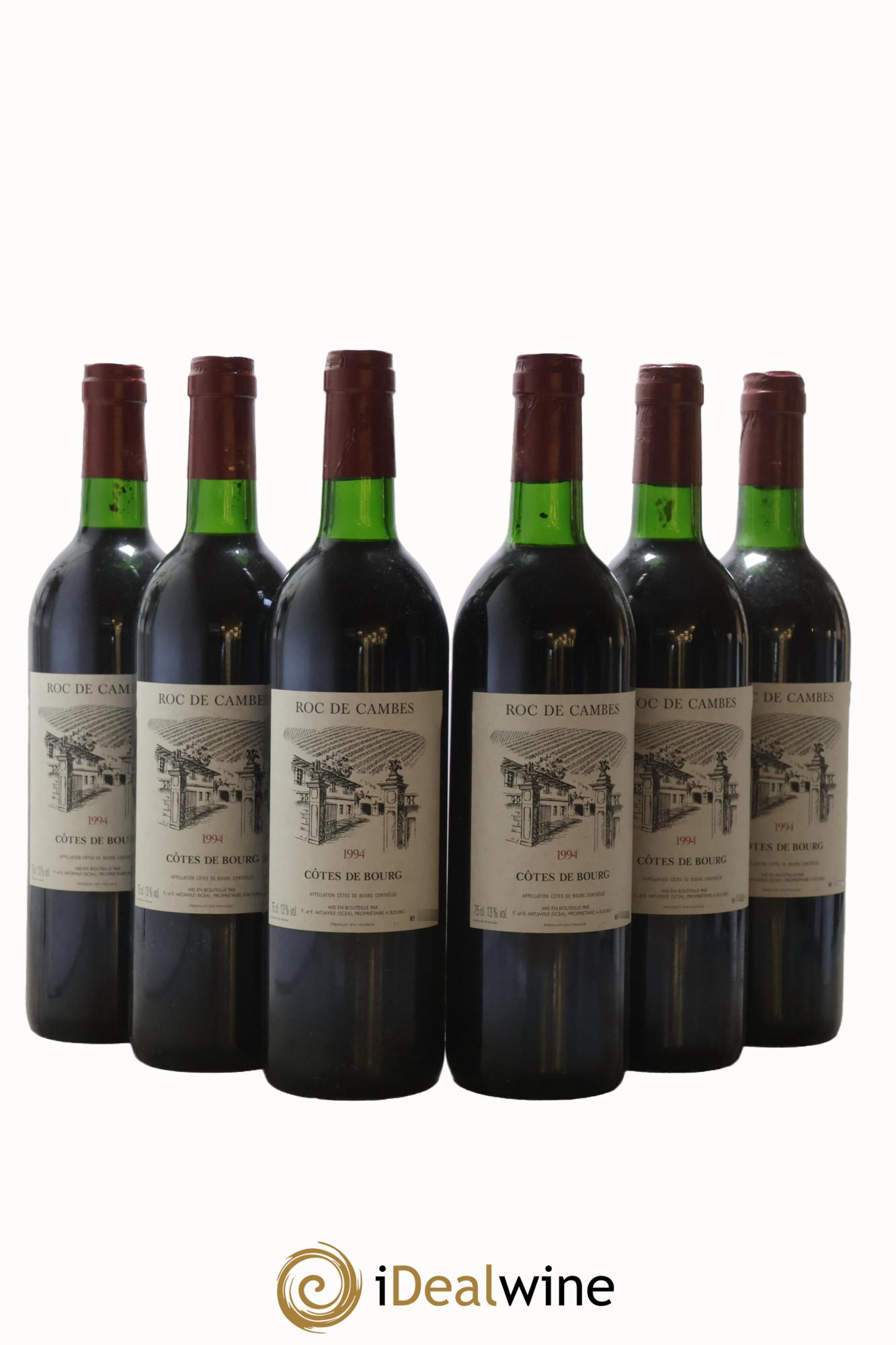 Roc de Cambes 1994 - Lot de 6 bouteilles - 0