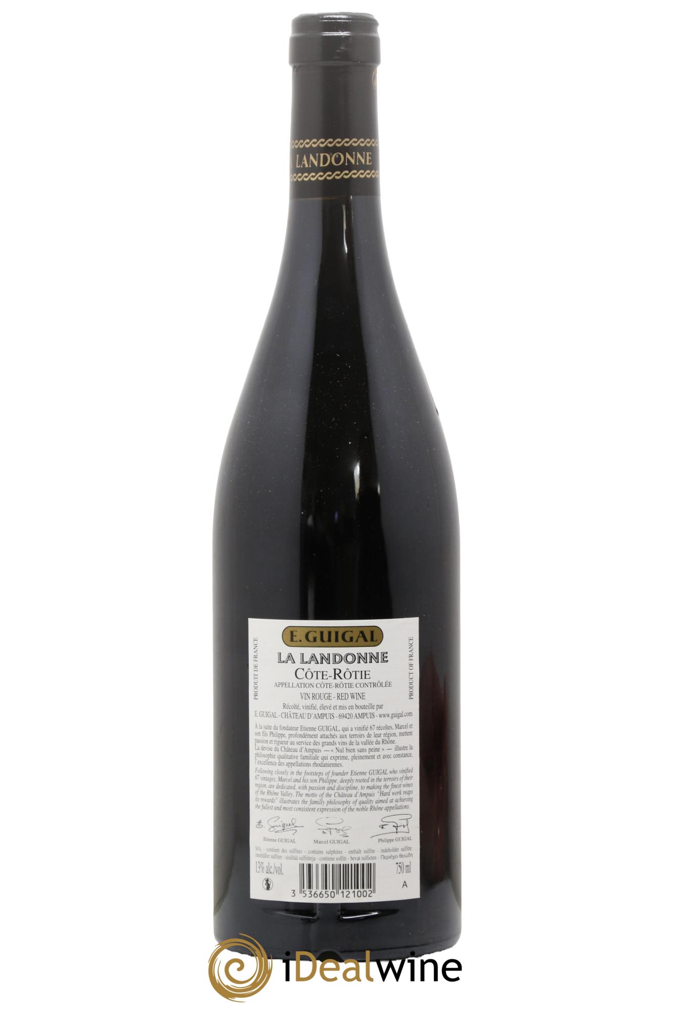 Côte-Rôtie La Landonne Guigal 2014 - Lot de 1 bouteille - 1