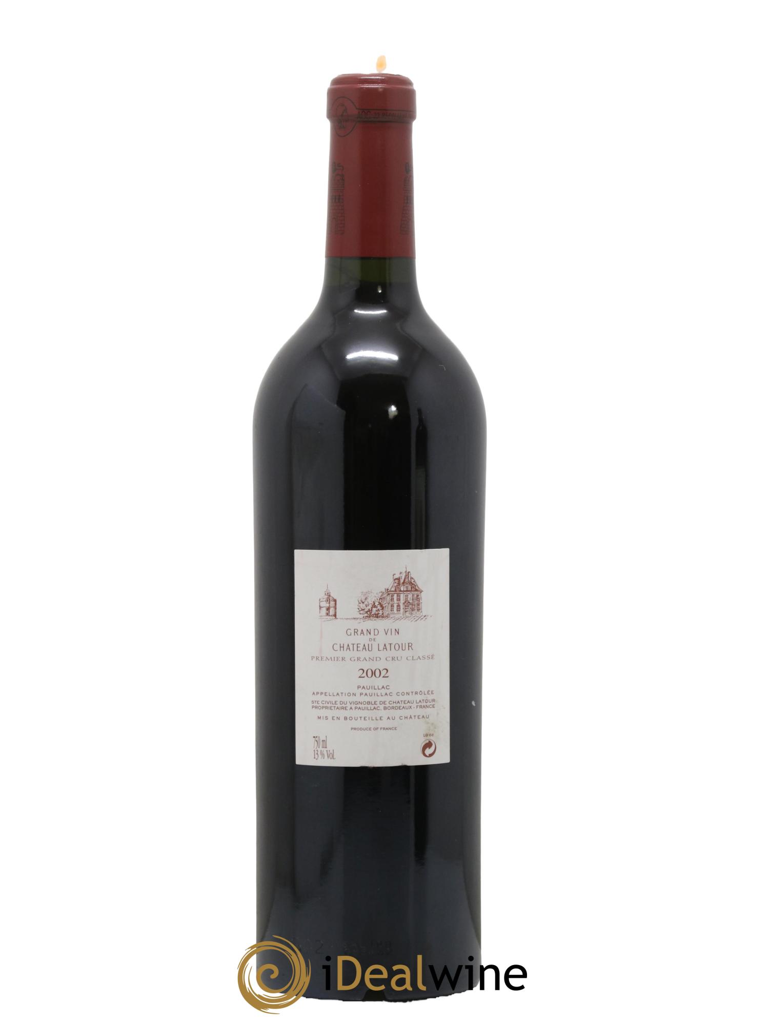 Château Latour 1er Grand Cru Classé 2002 - Posten von 1 Flasche - 1