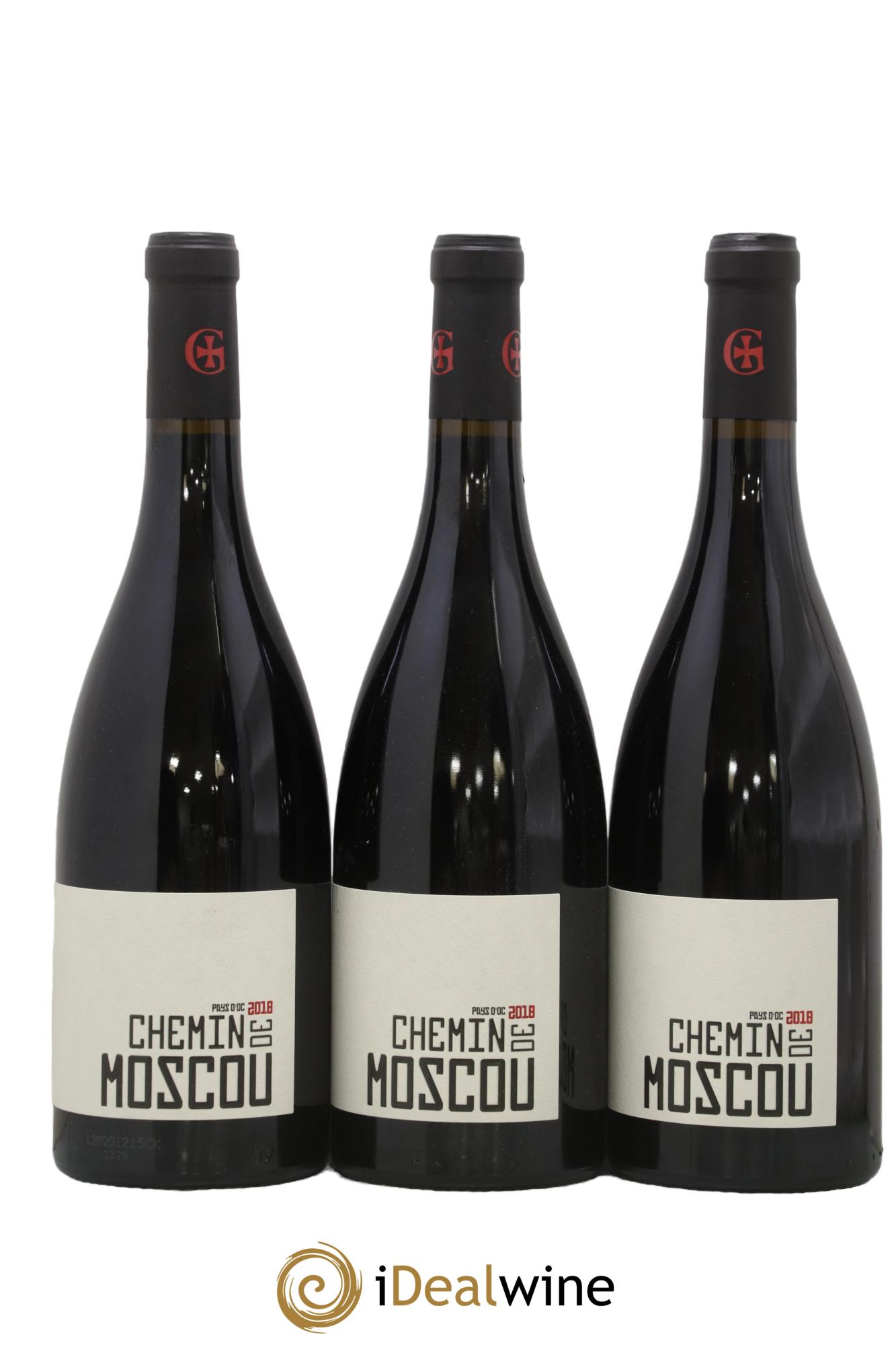 Pays d'Oc Chemin de Moscou Domaine Gayda 2018 - Lot de 3 bouteilles - 0