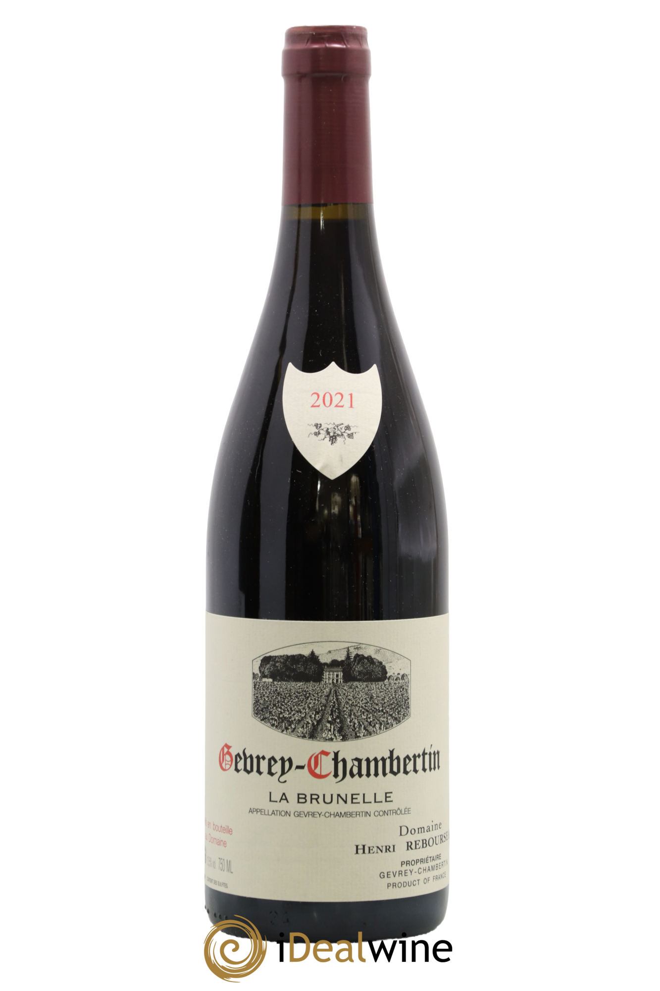 Gevrey-Chambertin La Brunelle Domaine Henri Rebourseau 2021 - Posten von 1 Flasche - 0