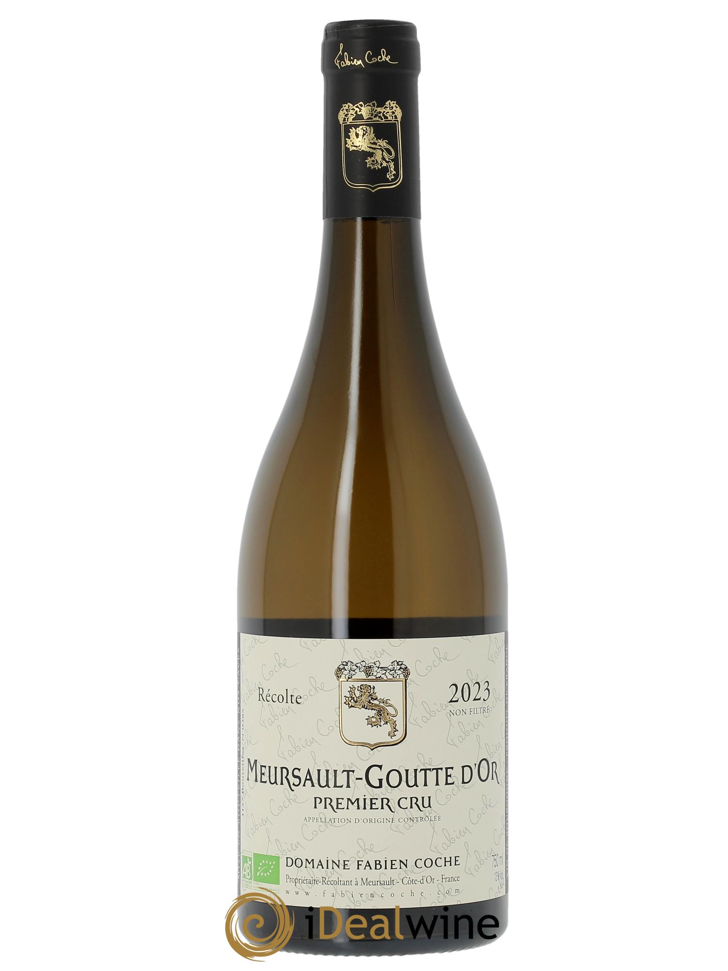 Meursault 1er Cru Goutte d'Or Coche-Bizouard 2023 - Lot de 1 bouteille - 0