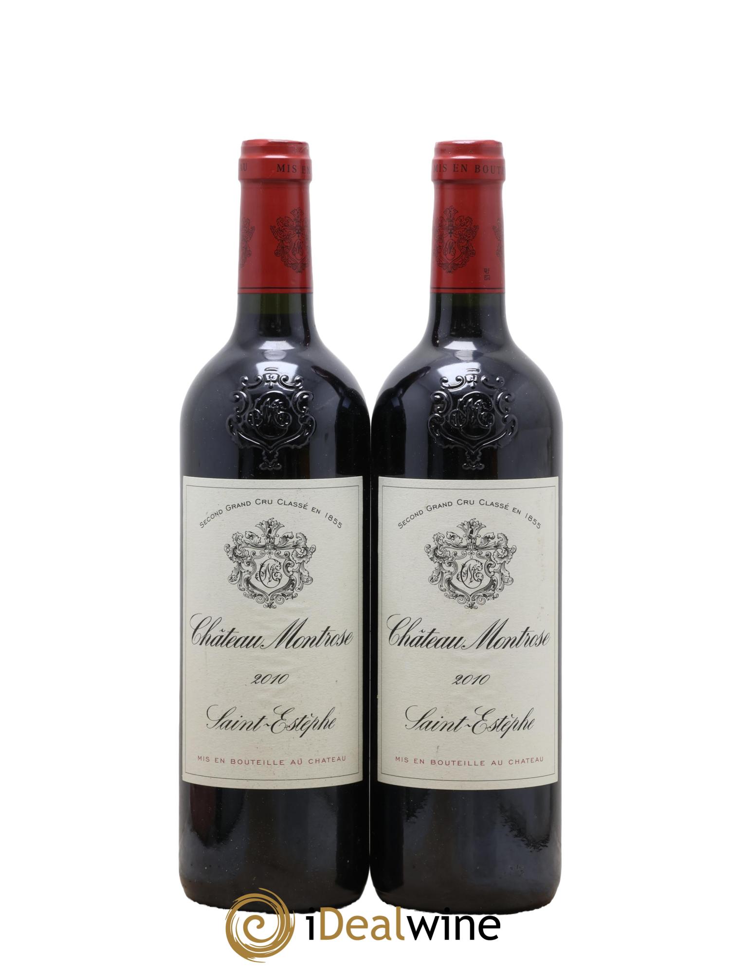 Château Montrose 2ème Grand Cru Classé 2010 - Lot de 2 bouteilles - 0