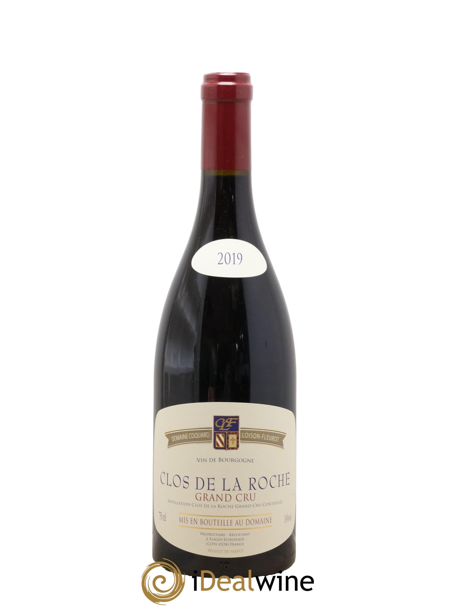 Clos de la Roche Grand Cru Coquard Loison-Fleurot 2019 - Lotto di 1 bottiglia - 0