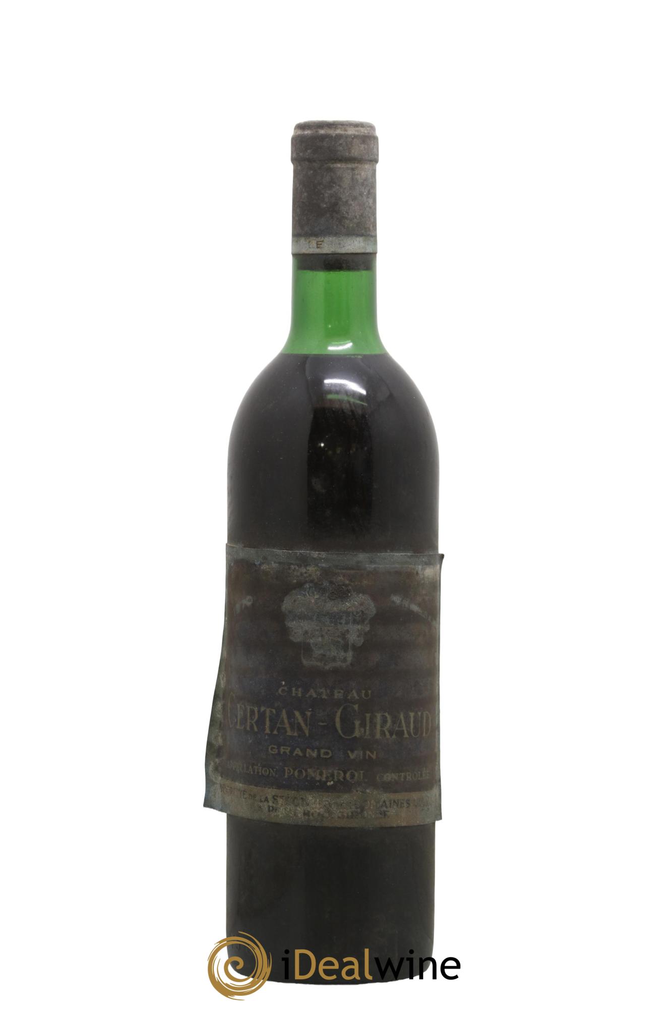 Château Certan Giraud 1970 - Posten von 1 Flasche - 0
