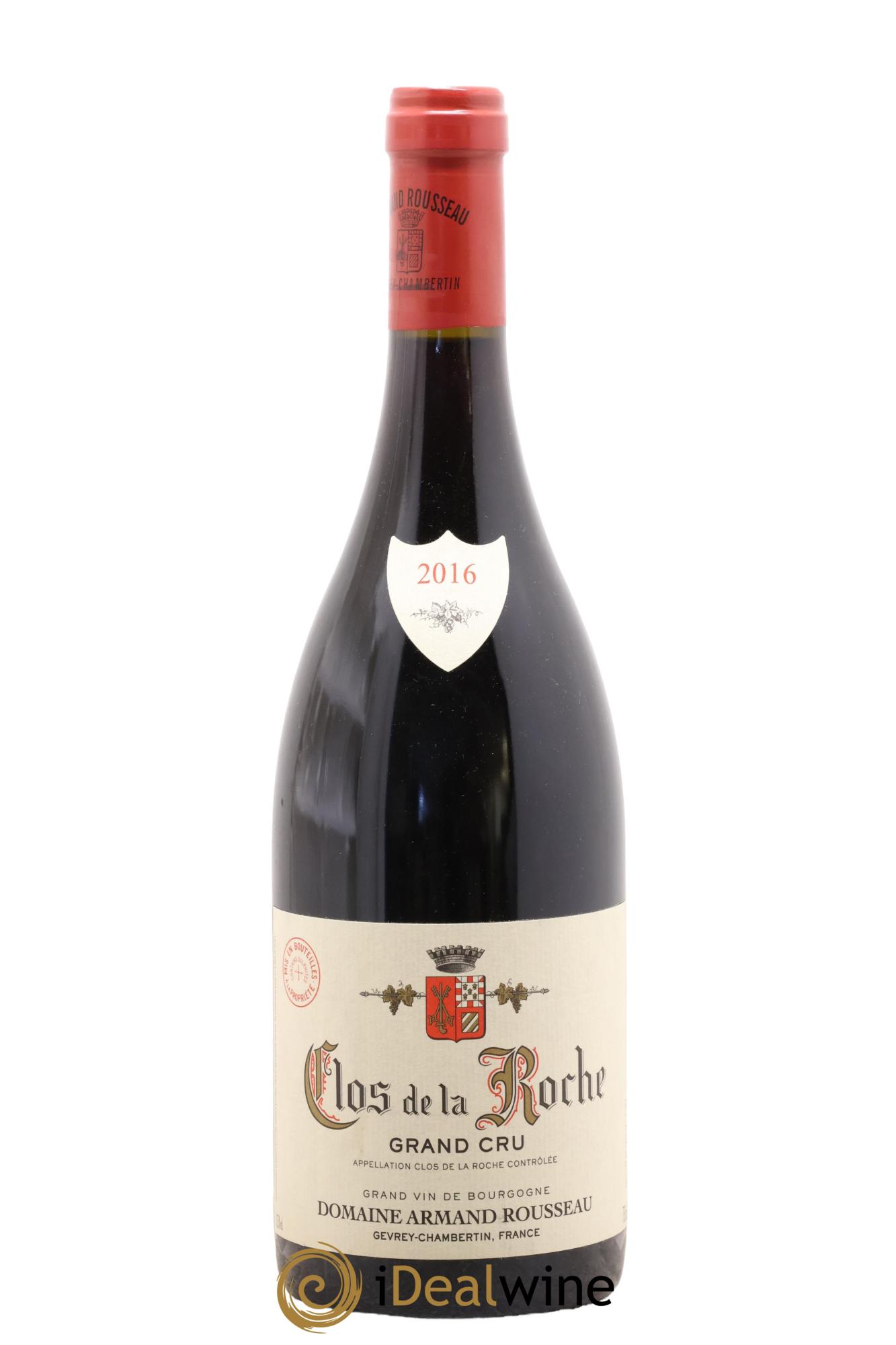 Clos de la Roche Grand Cru Armand Rousseau (Domaine) 2016 - Lot de 1 bouteille - 0