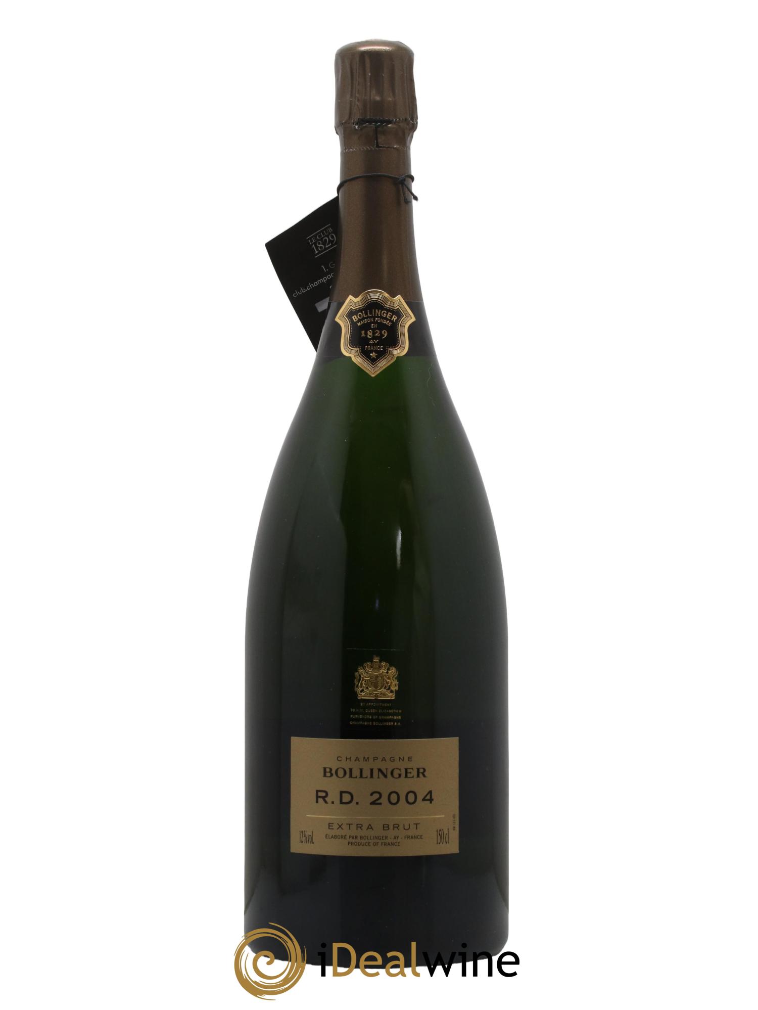 R.D. Extra-Brut Bollinger 2004 - Lot of 1 magnum - 0