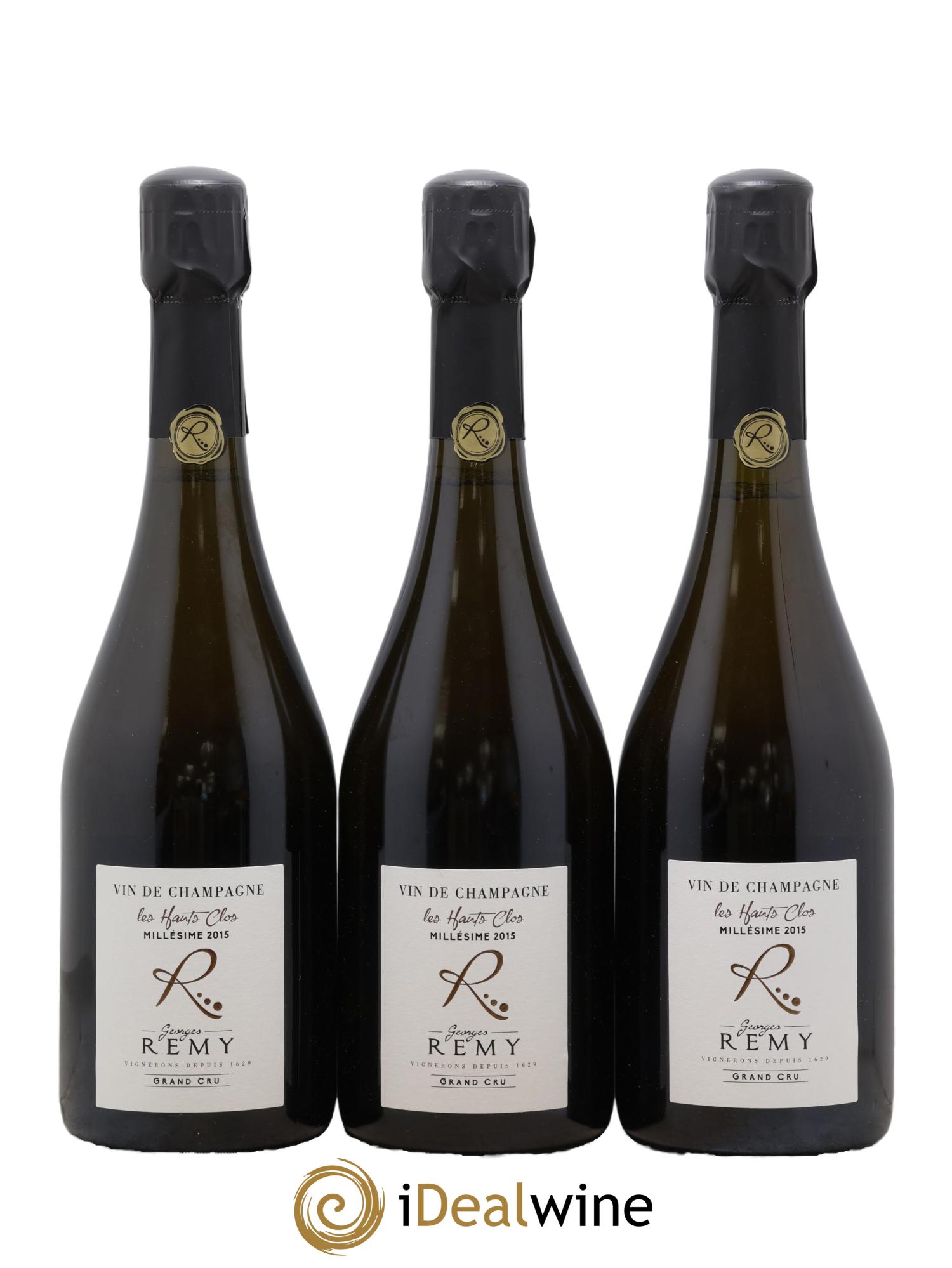 Les Hauts Clos Georges Remy 2015 - Lot de 3 bouteilles - 0