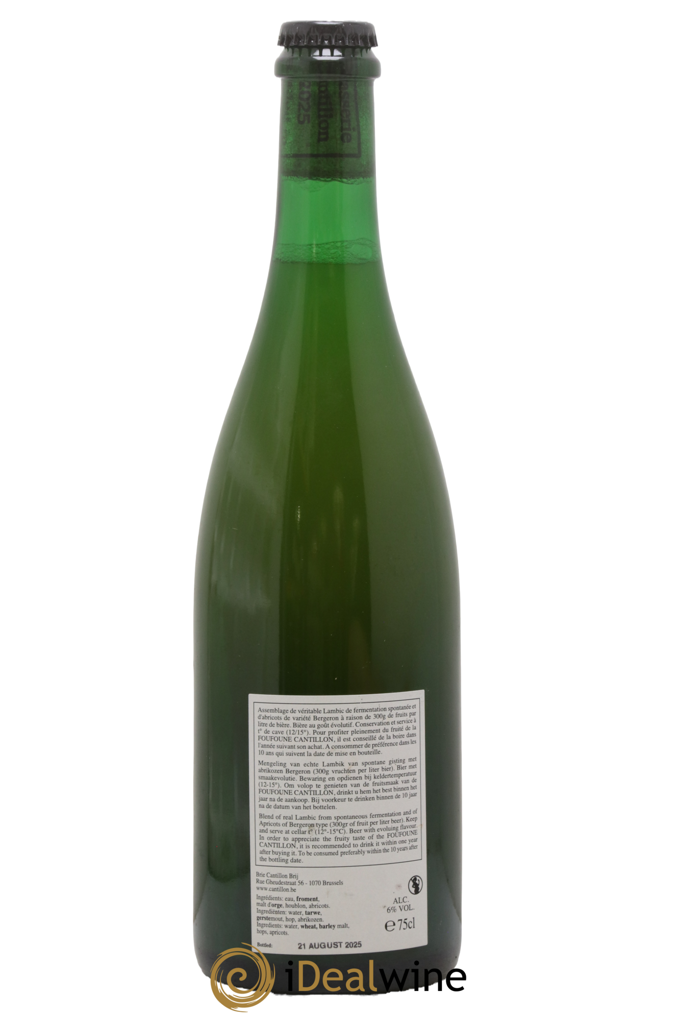 Bière Fou'Foune Cantillon - Lot of 1 bottle - 1