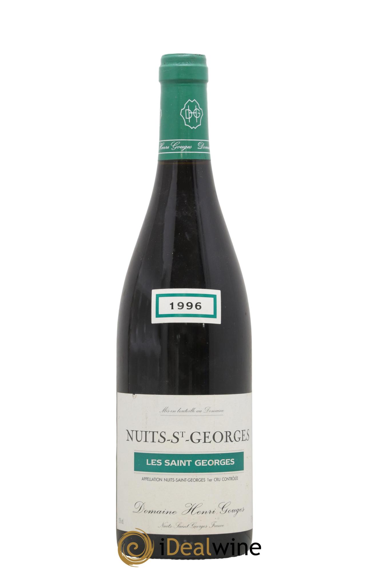 Nuits-Saint-Georges 1er Cru Les Saints Georges Henri Gouges 1996 - Lot of 1 bottle - 0