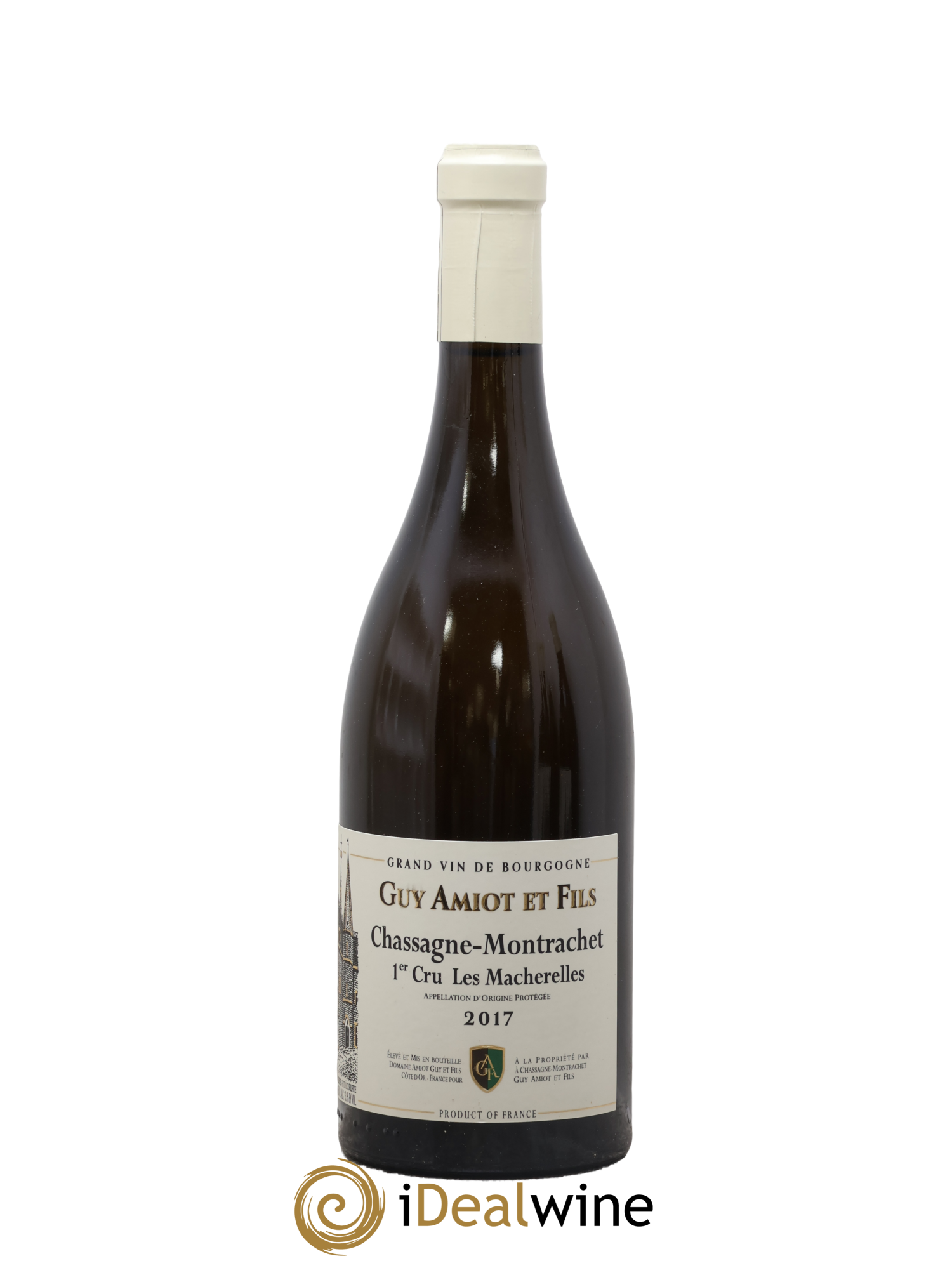 Chassagne-Montrachet 1er Cru Les Macherelles Guy Amiot & Fils 2017 - Posten von 1 Flasche - 0