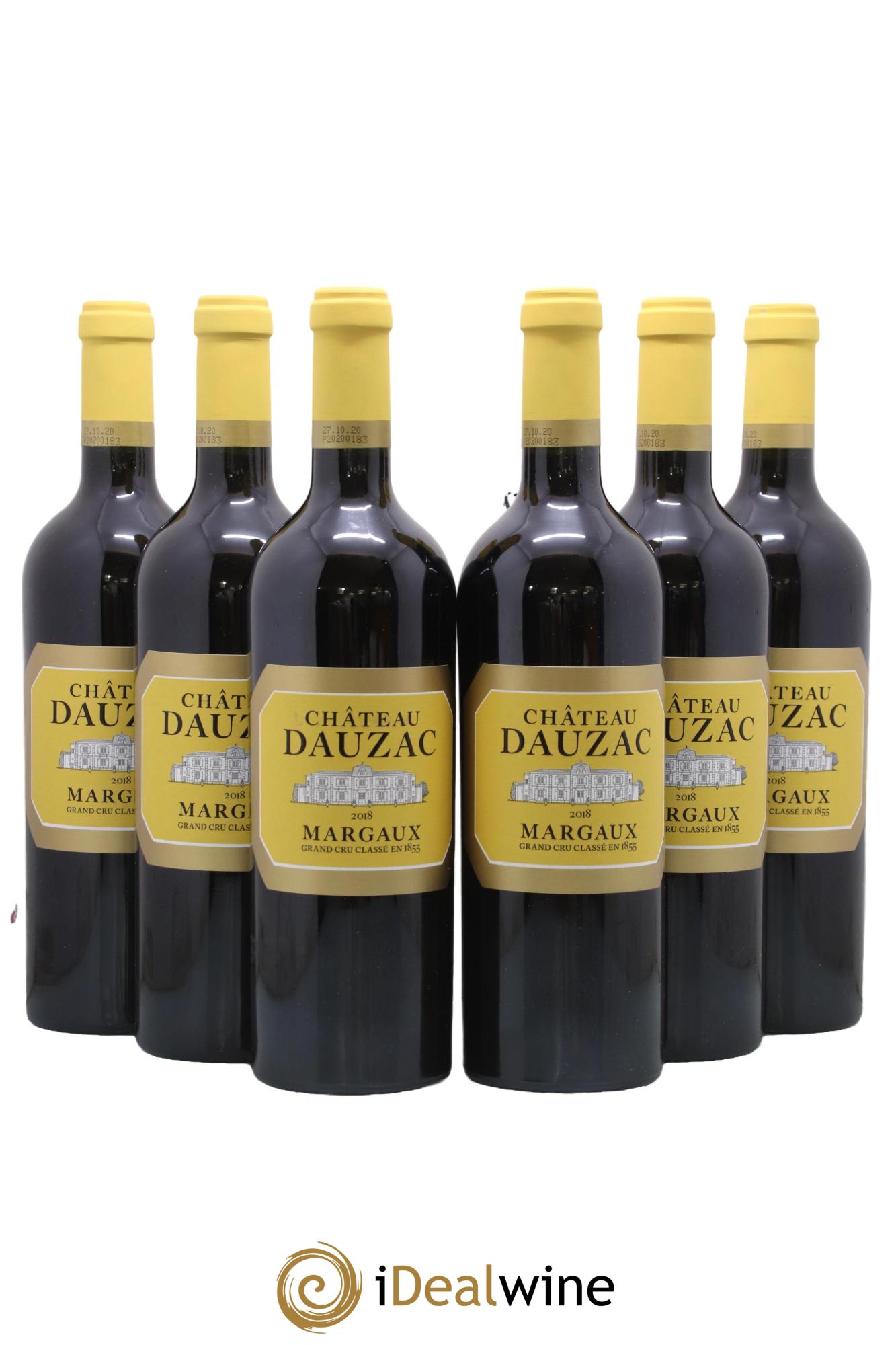Château Dauzac 5ème Grand Cru Classé 2018 - Lot of 6 bottles - 0