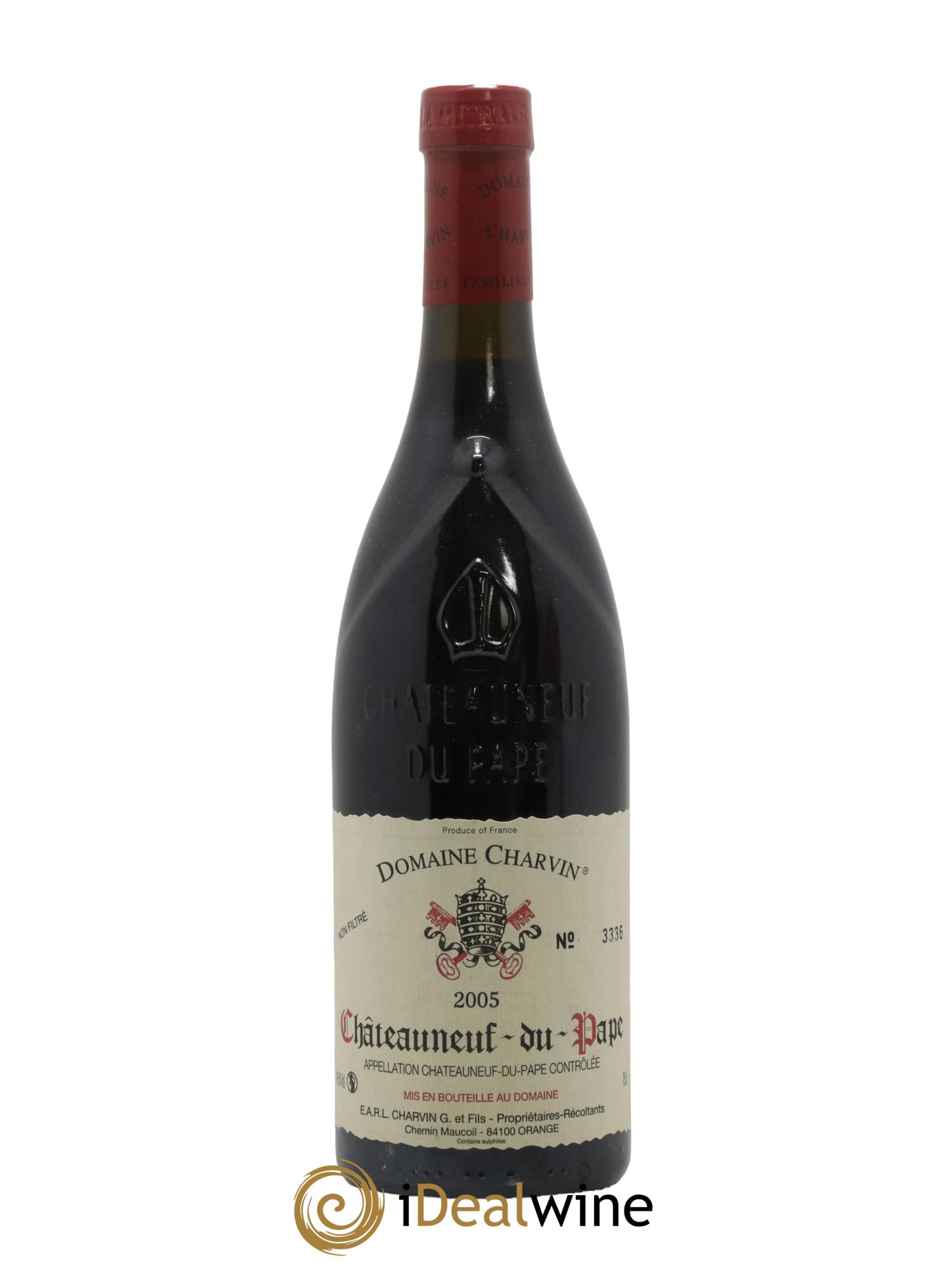 Châteauneuf-du-Pape Charvin (Domaine) 2005 - Lot de 1 bouteille - 0