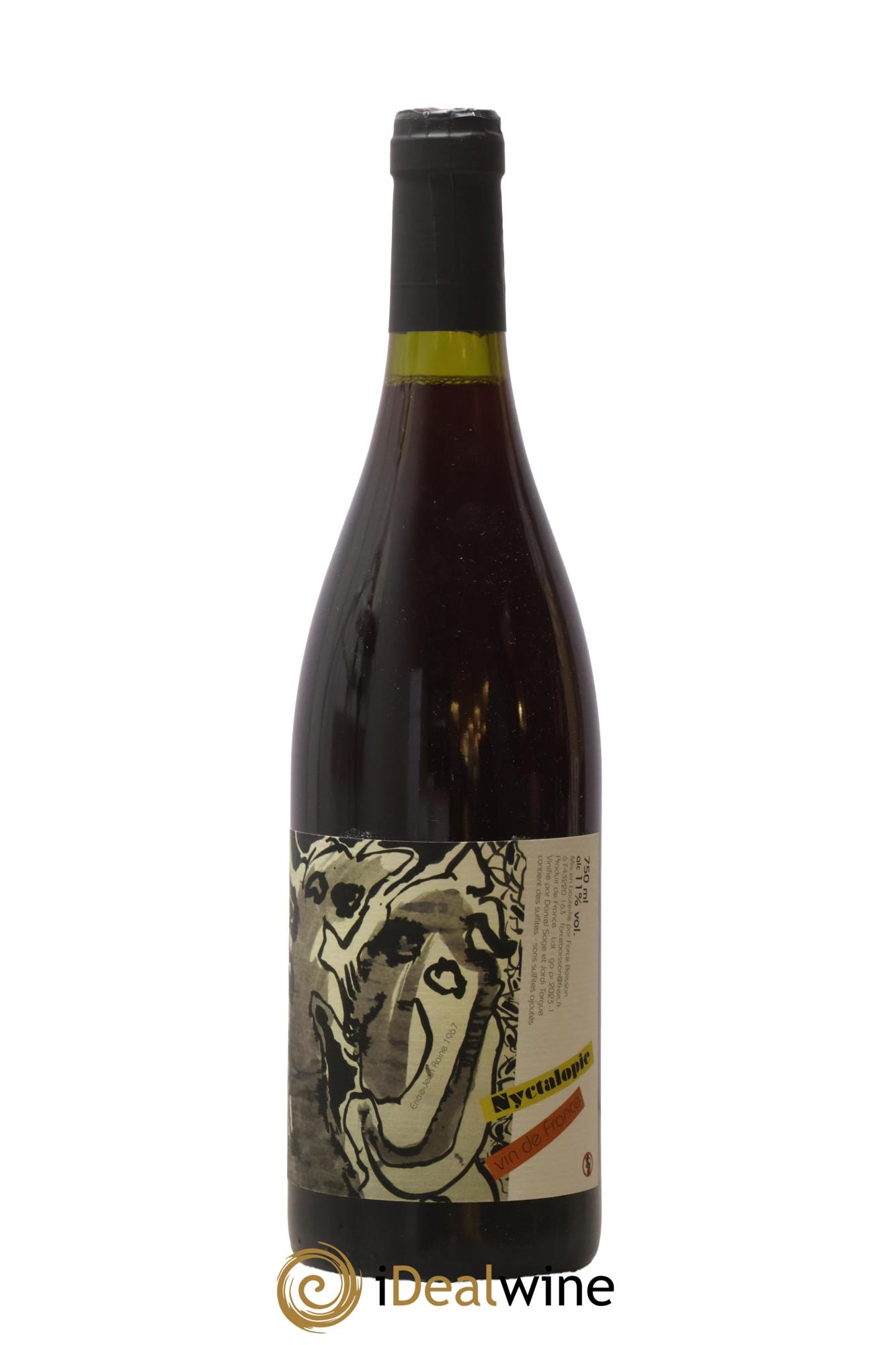 Vin de France Nyctalopie Daniel Sage 2022 - Lot de 1 bouteille - 0