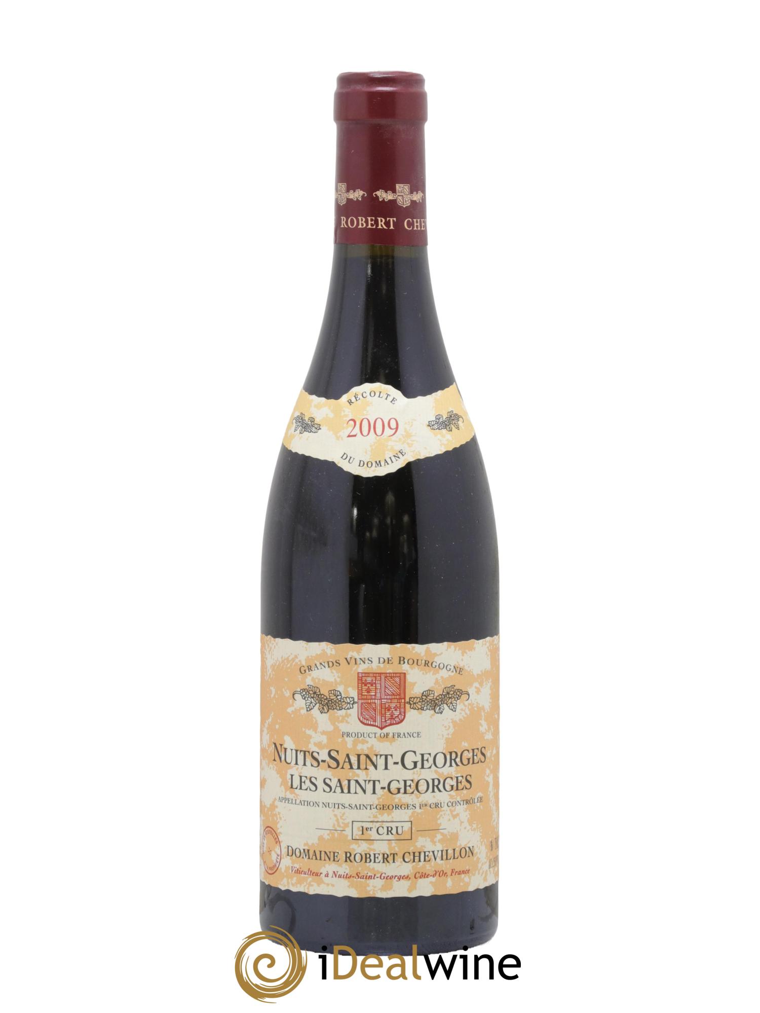 Nuits-Saint-Georges 1er Cru Les Saint Georges Robert Chevillon 2009 - Lot of 1 bottle - 0