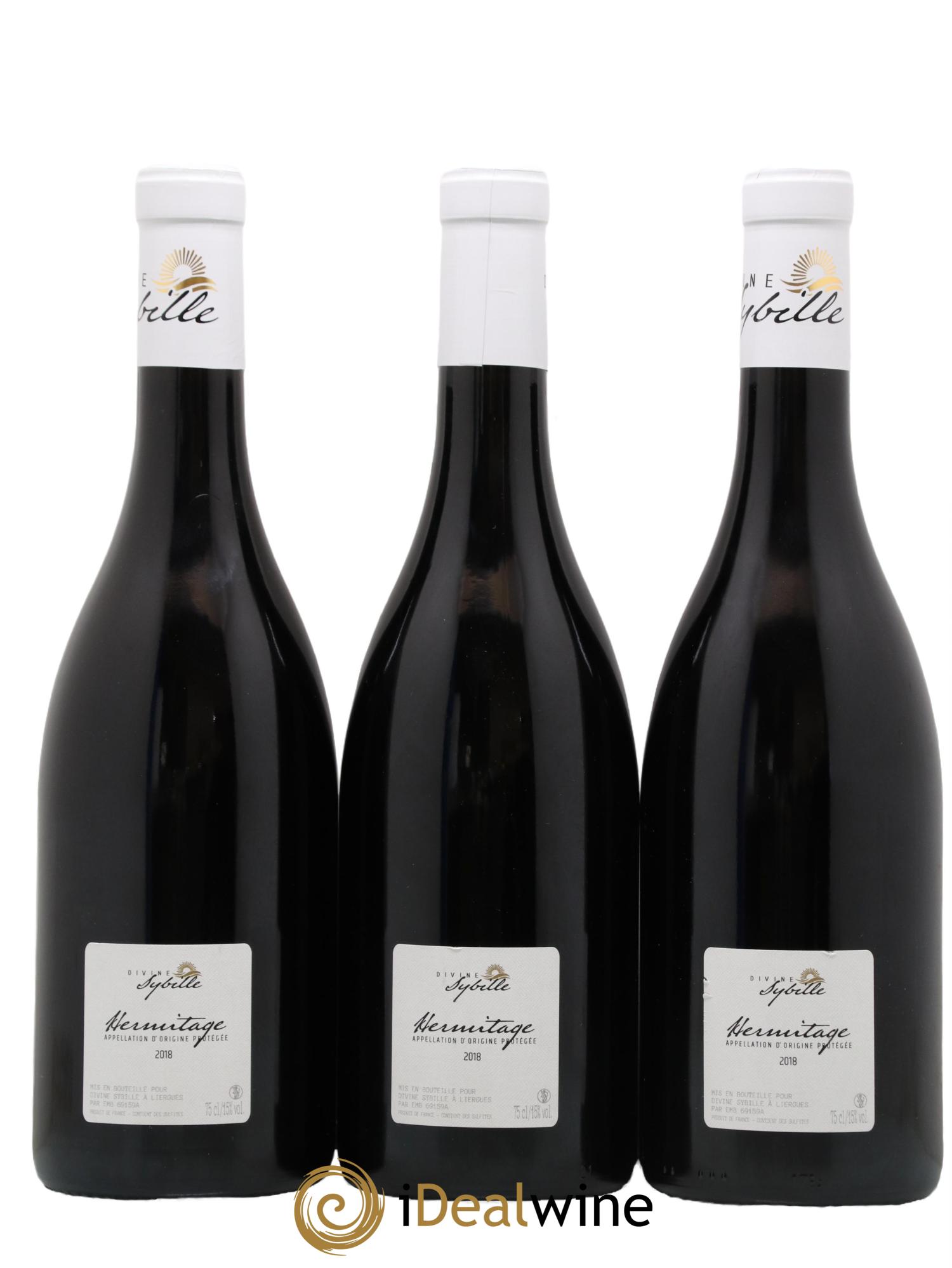 Hermitage Domaine Divine Sybille 2018 - Posten von 3 Flaschen - 1