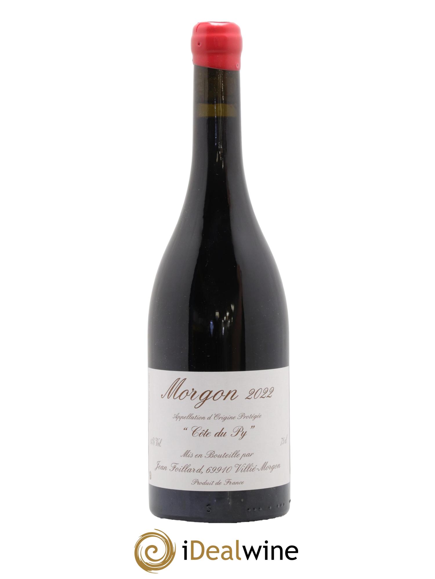 Morgon Côte du Py Jean Foillard 2022 - Lot of 1 bottle - 0