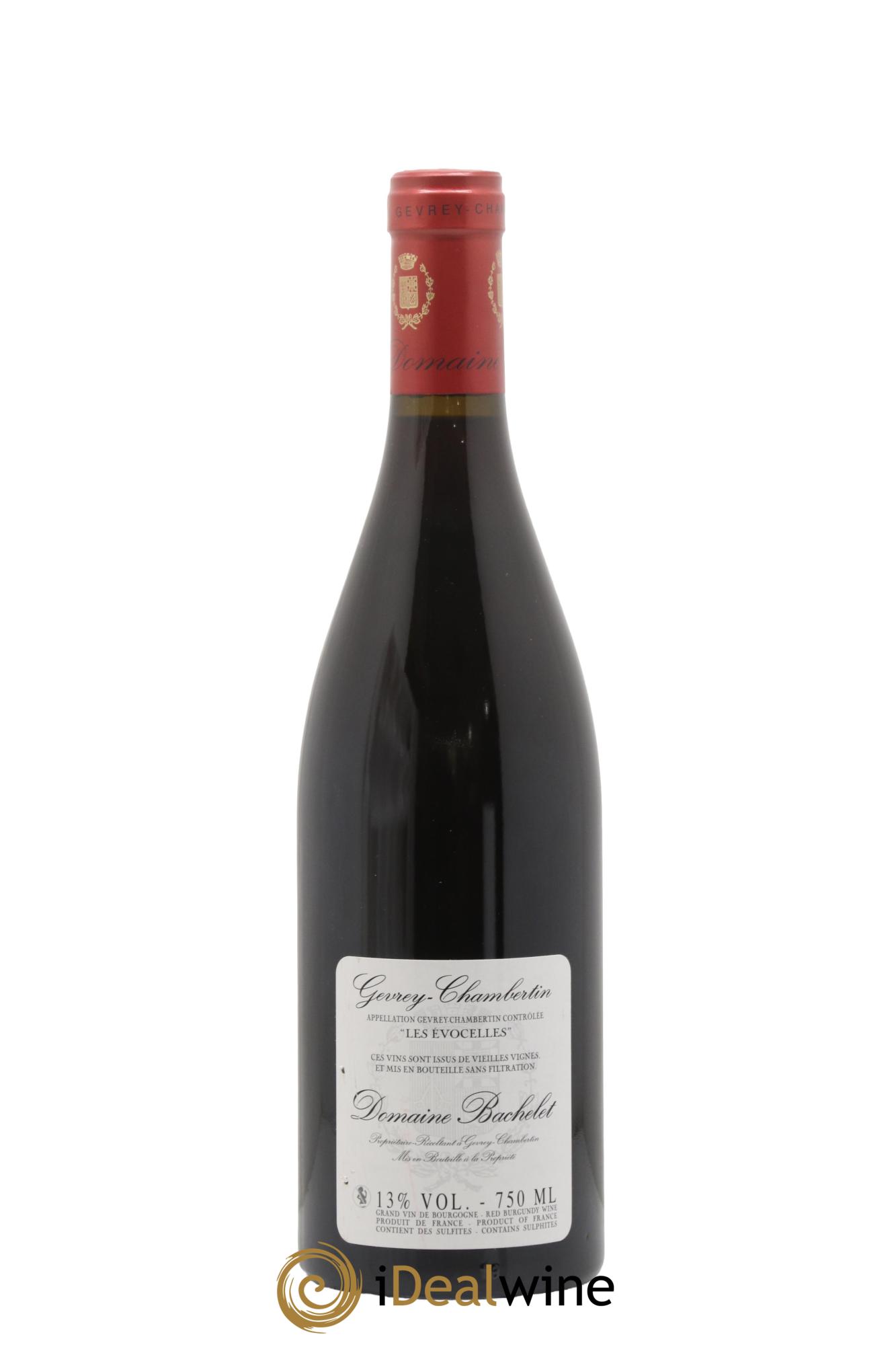 Gevrey-Chambertin Les Evocelles Vieilles Vignes Denis Bachelet (Domaine) 2015 - Lot de 1 bouteille - 1