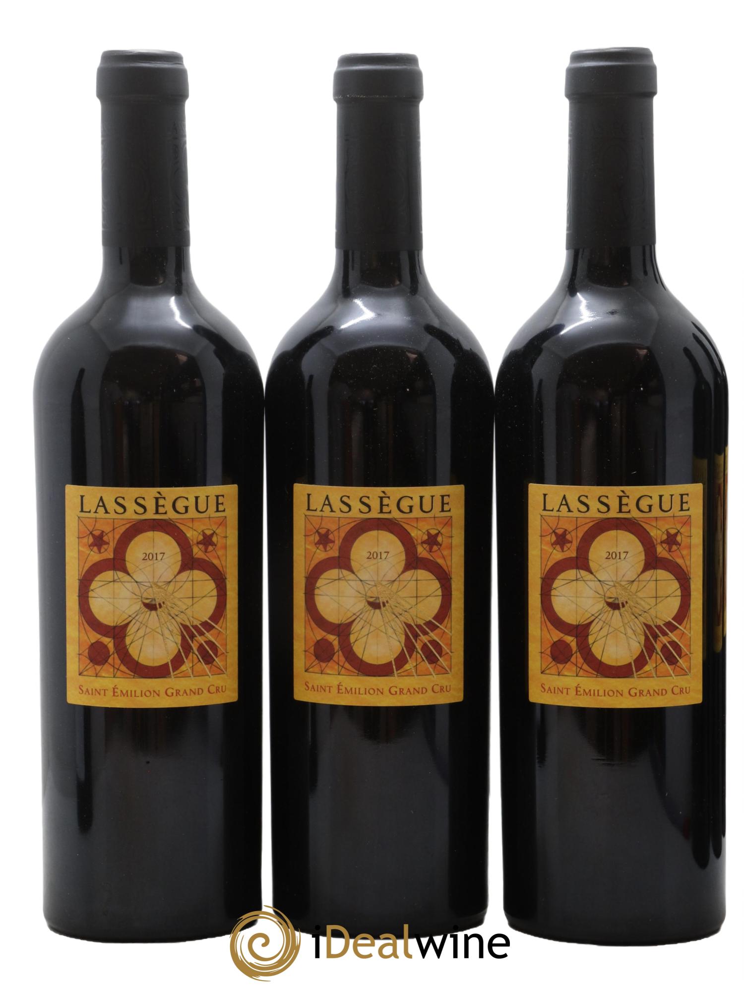 Saint-Émilion Grand Cru Château Lassègue 2017 - Lot de 6 bouteilles - 2