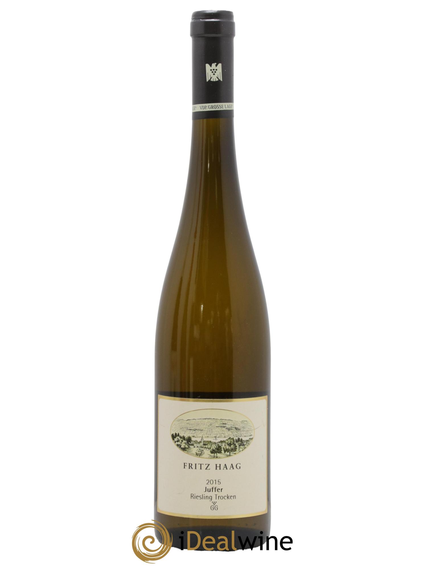 Allemagne Mosel-Saar Mosel Brauneberger Juffer Riesling GG Fritz Haag 2015 - Lot de 1 bouteille - 0