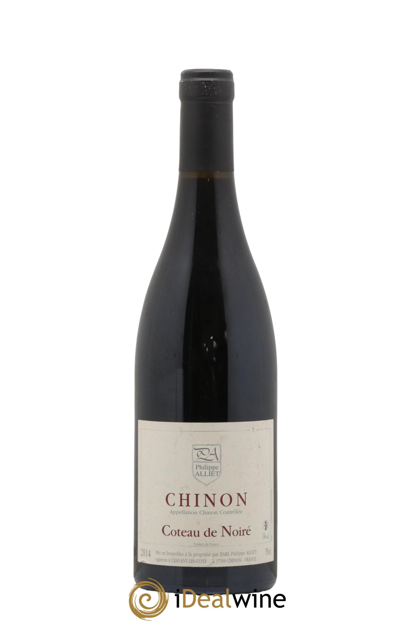 Chinon Coteau de Noiré Philippe Alliet 2014 - Lot de 1 bouteille - 0