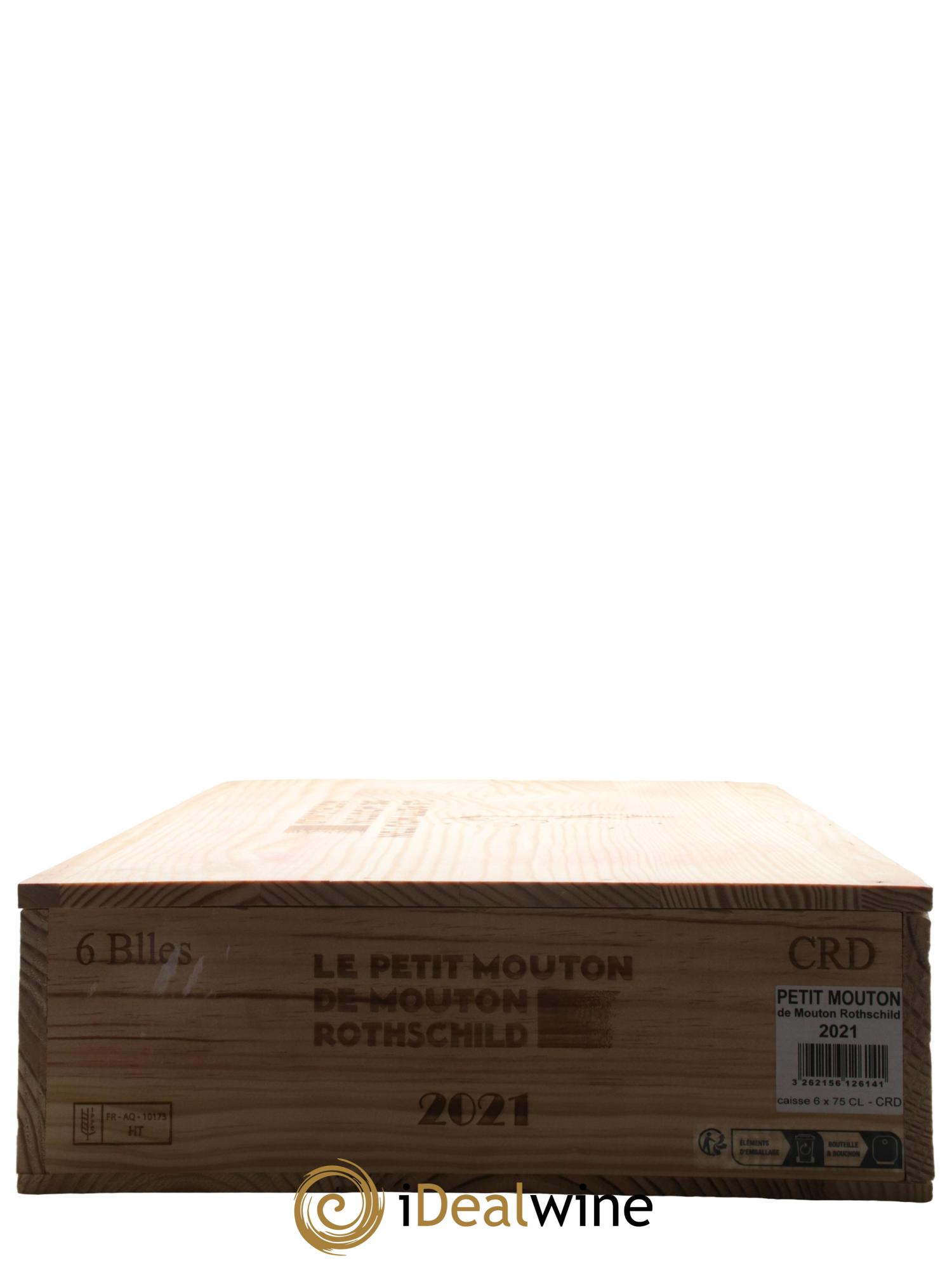 Petit Mouton Second Vin 2021 - Lot de 6 bouteilles - 5