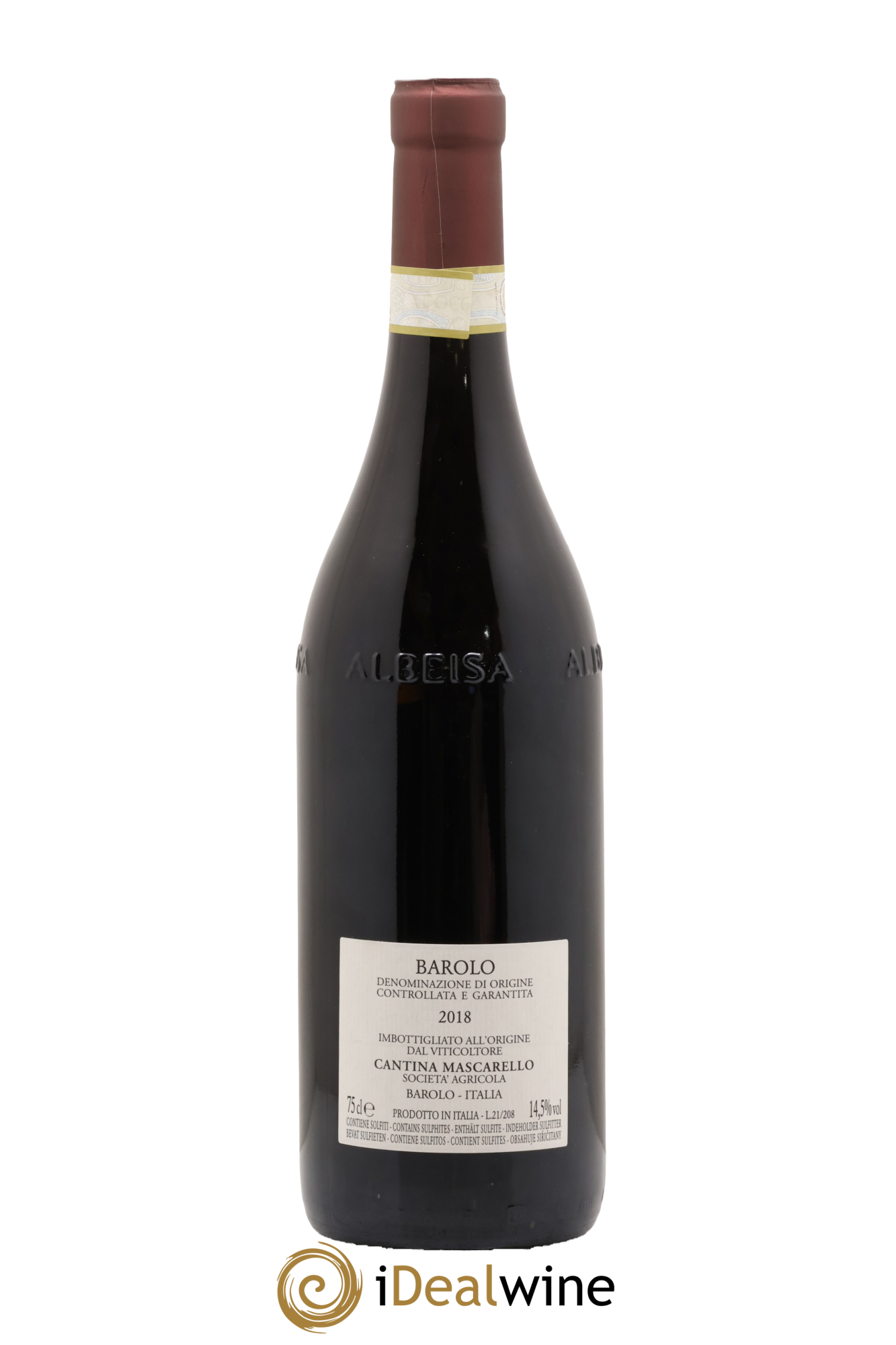 Barolo DOCG Bartolo Mascarello 2018 - Lot of 1 bottle - 1