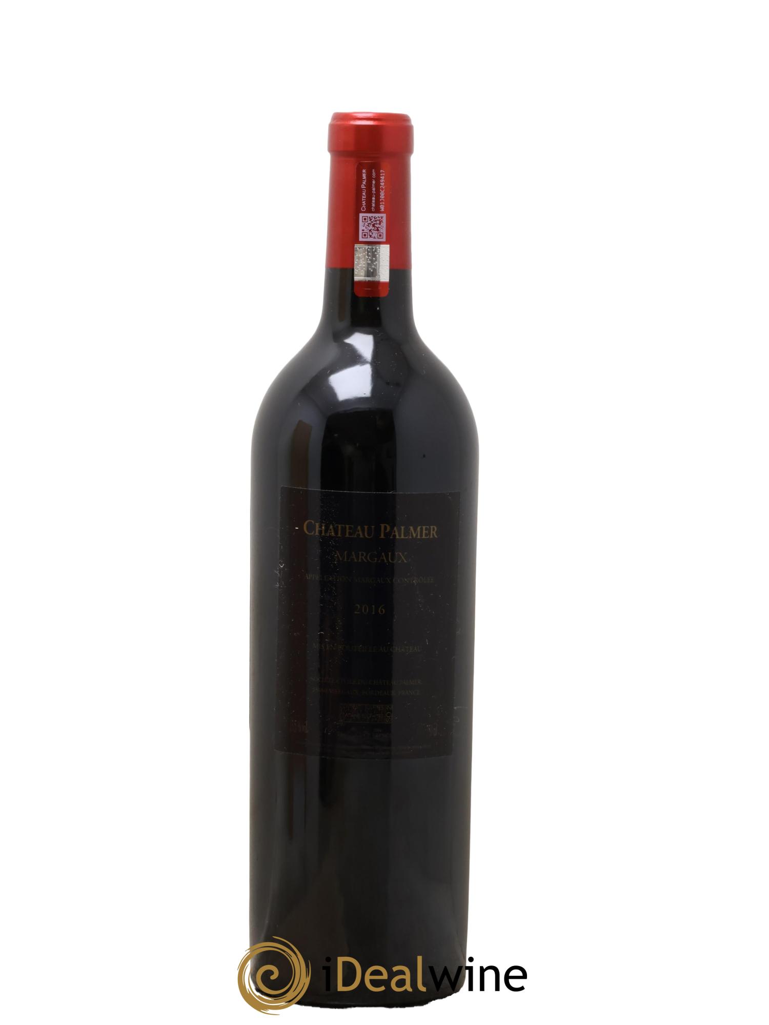 Château Palmer 3ème Grand Cru Classé 2016 - Posten von 1 Flasche - 2