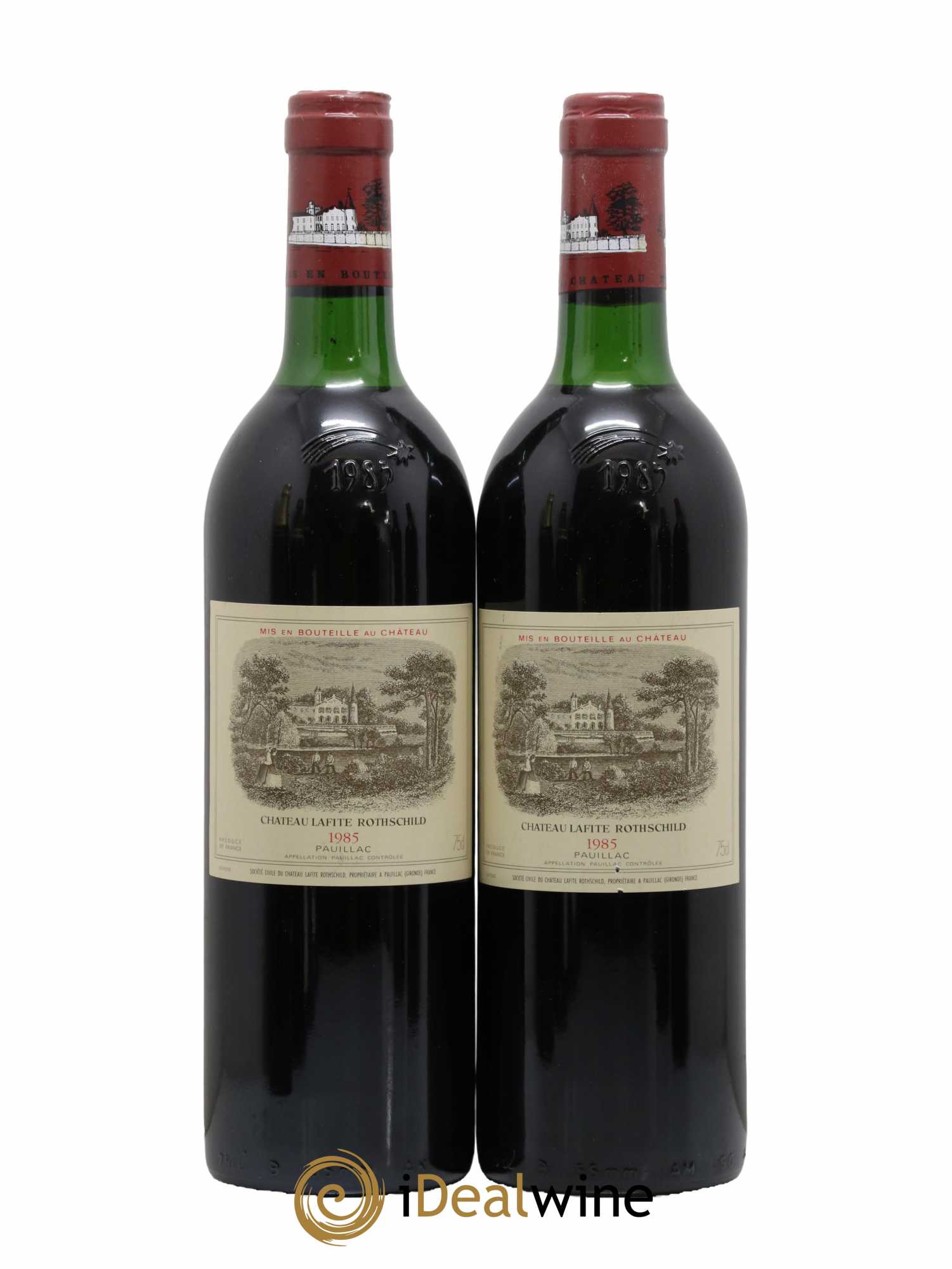Château Lafite Rothschild 1er Grand Cru Classé 1985 - Lot de 2 bouteilles - 0