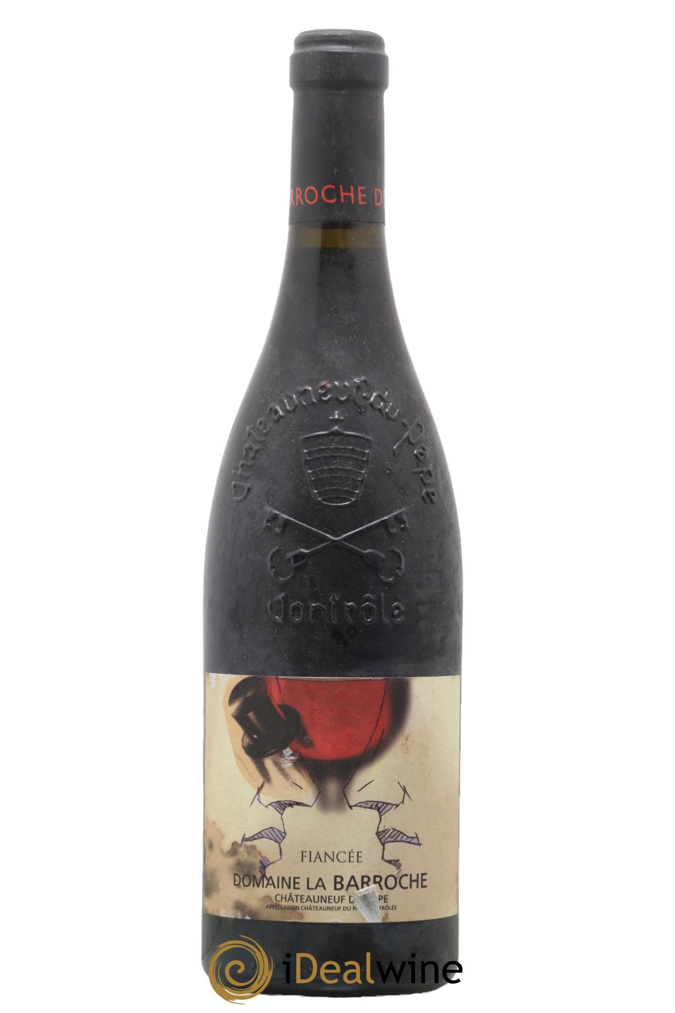 Châteauneuf-du-Pape La Barroche (Domaine de) Cuvée Fiancée Julien Barrot 2007 - Lot de 1 bouteille - 0