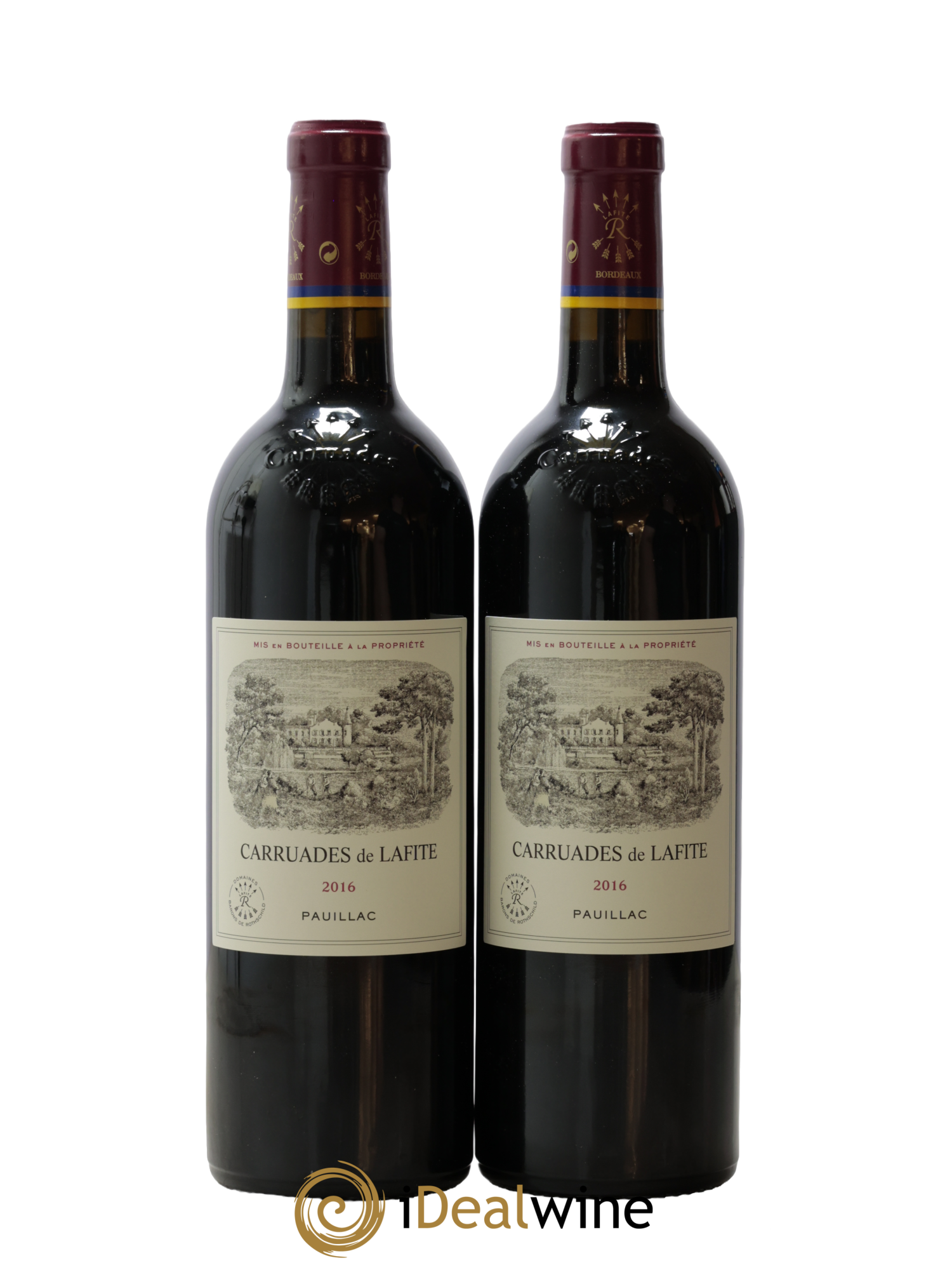 Carruades de Lafite Rothschild Second Vin 2016 - Posten von 2 Flaschen - 0