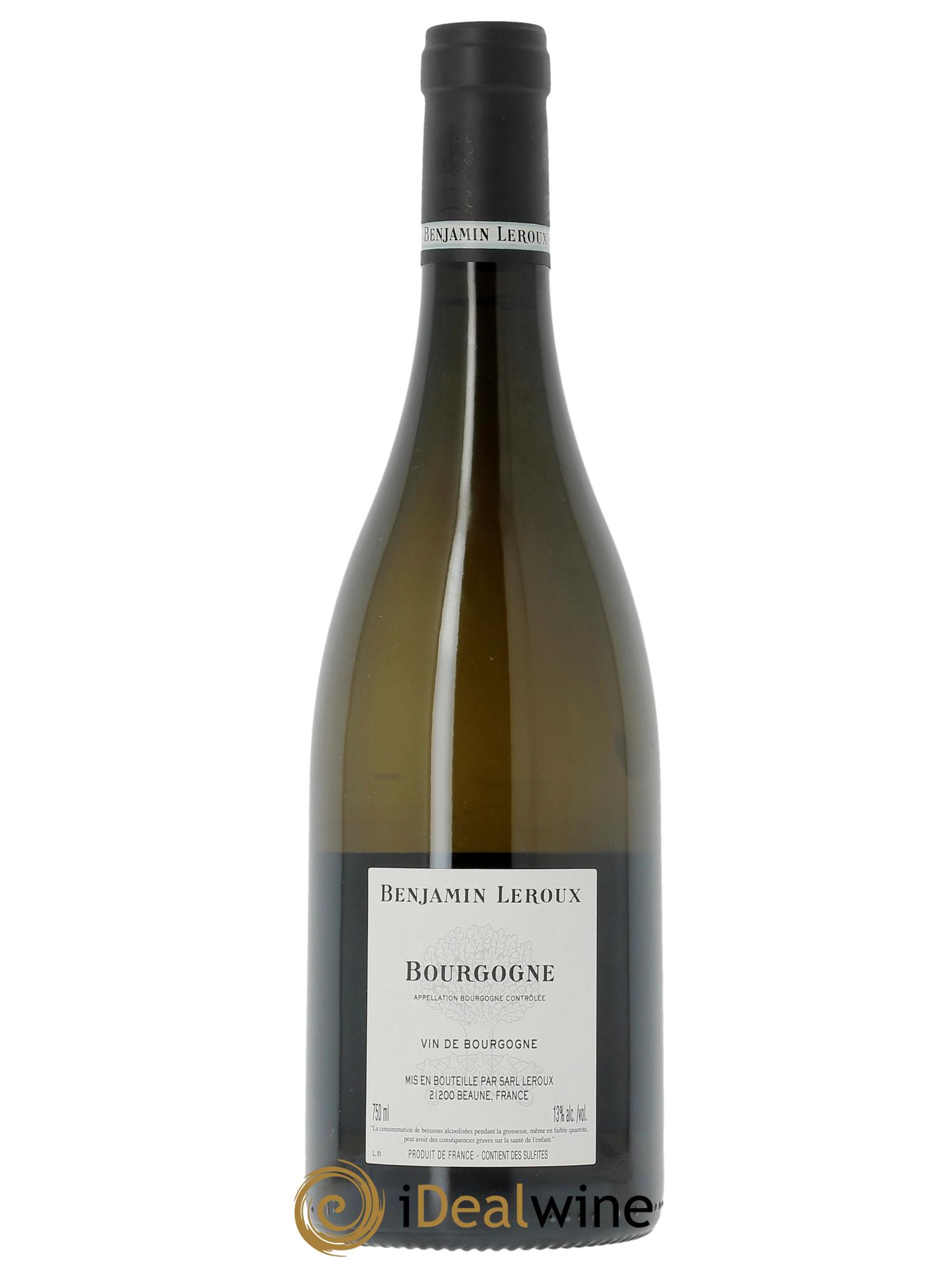 Bourgogne Benjamin Leroux  2022 - Lotto di 1 bottiglia - 1