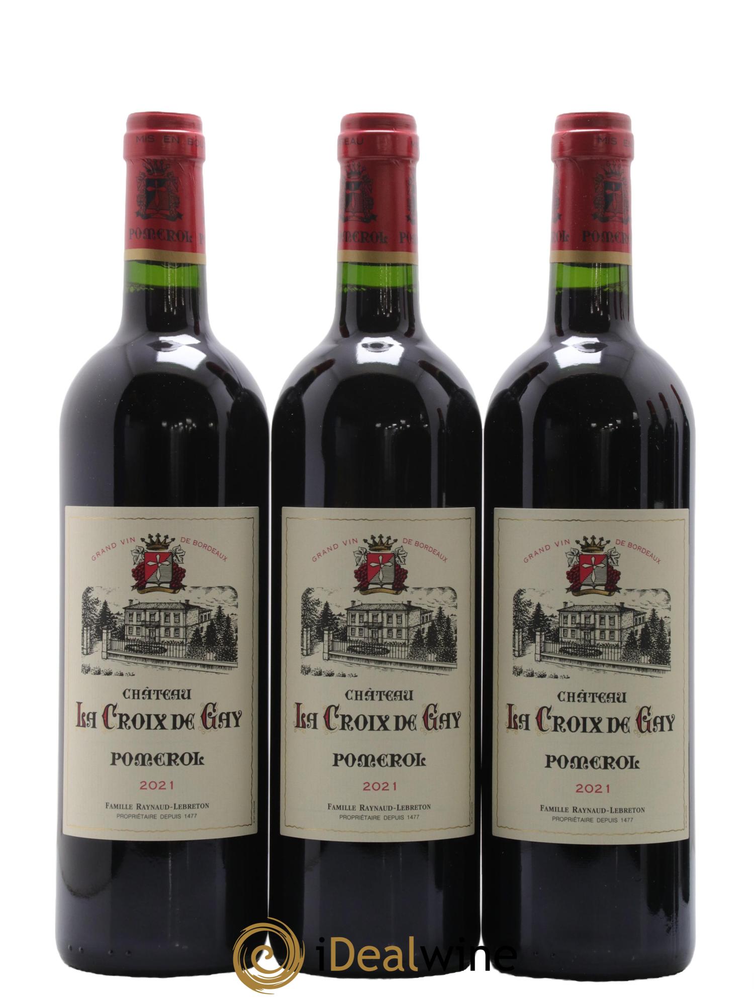 Château la Croix de Gay  2021 - Lot de 6 bouteilles - 1