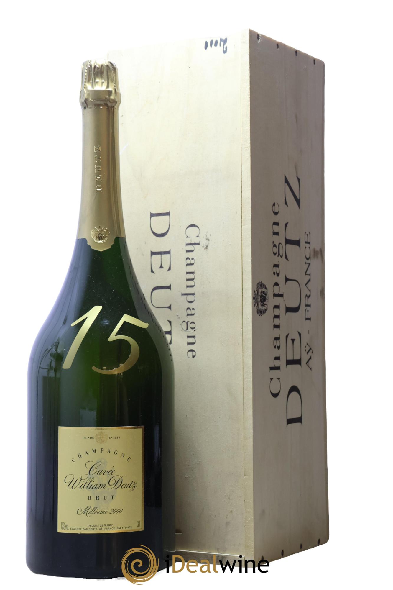 Cuvée William Deutz Deutz 2000 - Lot of 1 double magnum - 0