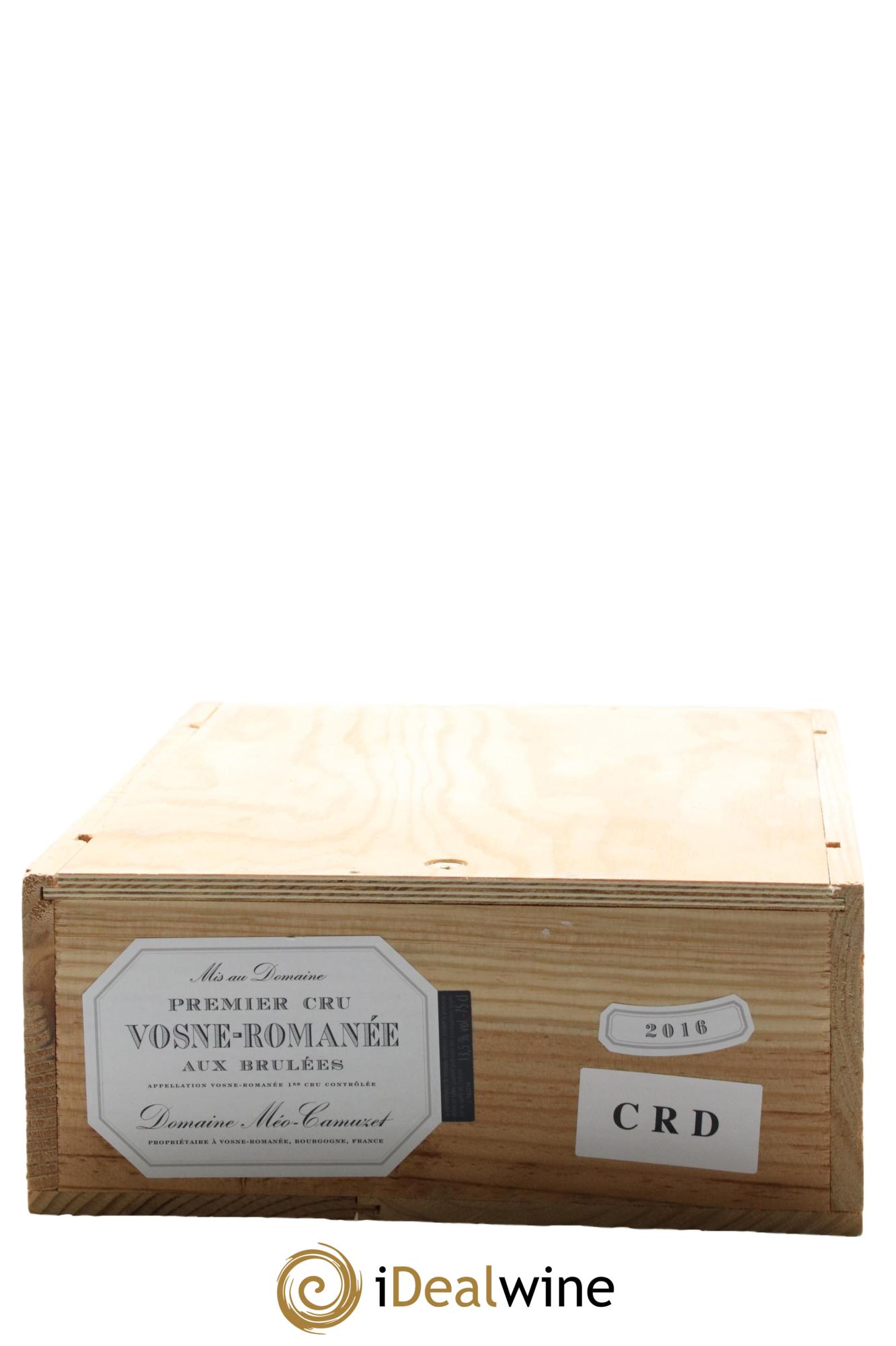 Vosne-Romanée 1er Cru Aux Brûlées Méo-Camuzet (Domaine) 2016 - Posten von 3 Flaschen - 3