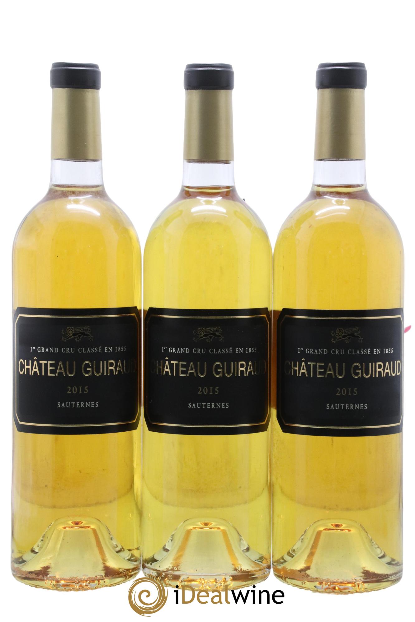 Château Guiraud 1er Grand Cru Classé 2015 - Lotto di 3 bottiglie - 0