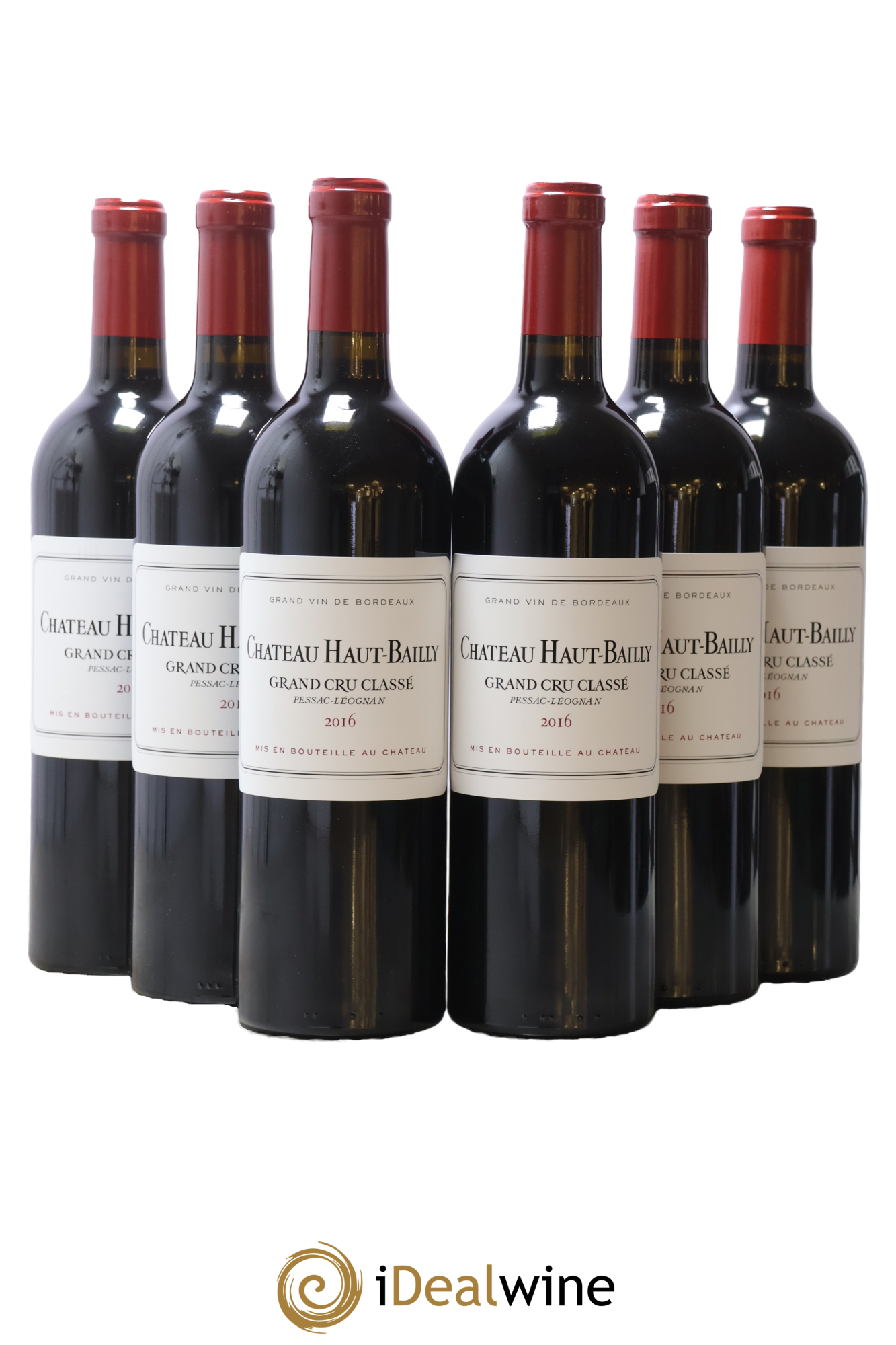 Château Haut-Bailly Cru Classé de Graves 2016 - Lot de 6 bouteilles - 0