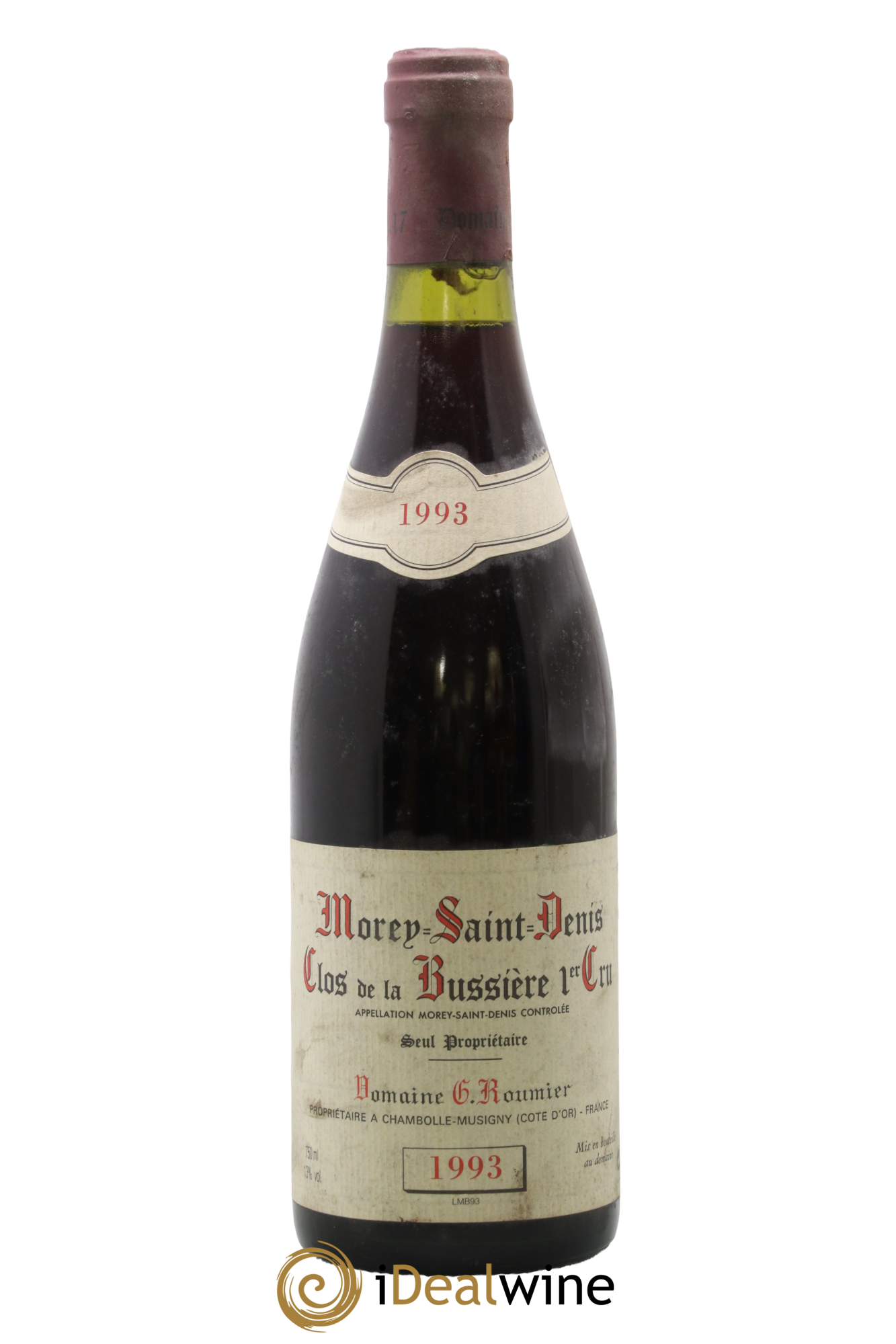 Morey-Saint-Denis 1er Cru Clos de la Bussière Georges Roumier (Domaine) 1993 - Lot de 1 bouteille - 0