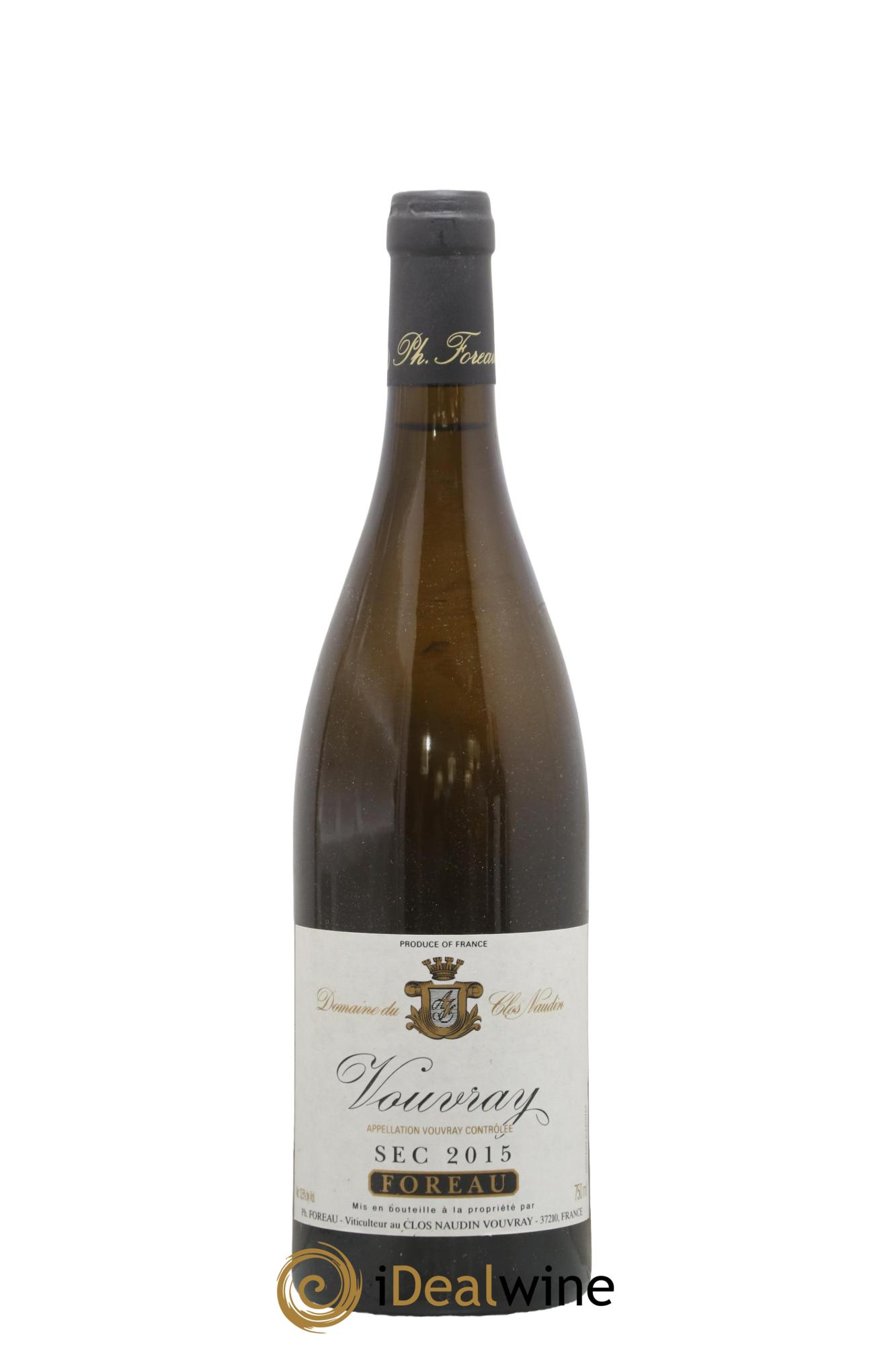 Vouvray Sec Clos Naudin - Philippe Foreau 2015 - Lotto di 1 bottiglia - 0