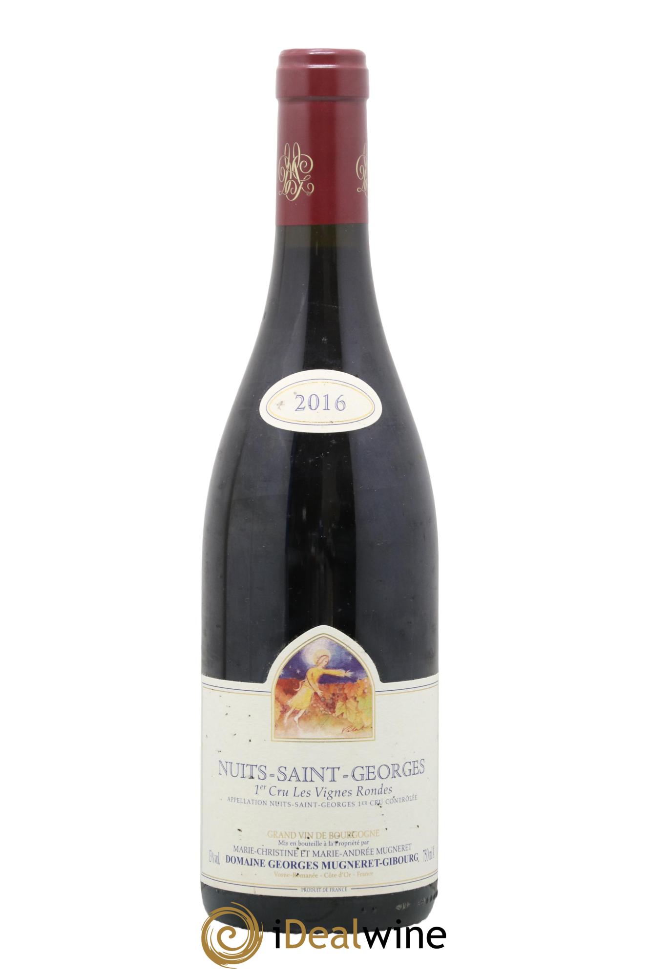 Nuits-Saint-Georges 1er Cru Les Vignes Rondes Georges Mugneret (Domaine) 2016 - Lot de 1 bouteille - 0