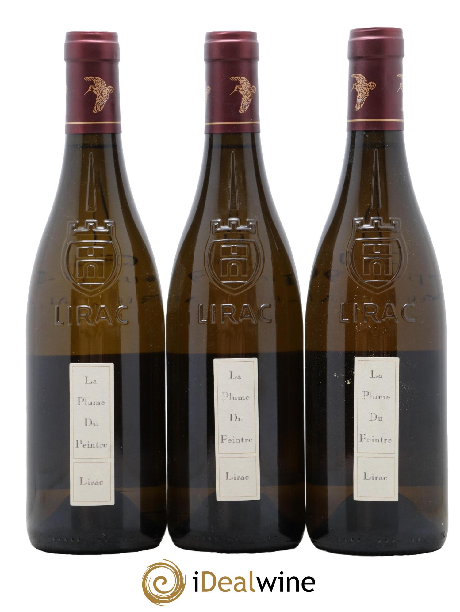 Lirac Plume Du Peintre La Mordorée 2017 - Lot de 3 bouteilles - 0